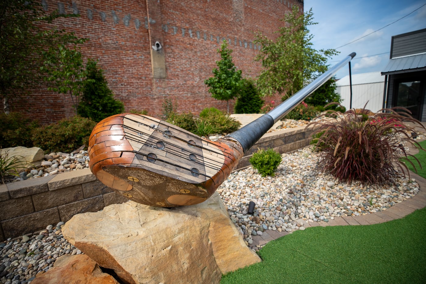 World's Largest Golf Driver in Casey, Illinois roadside attraction