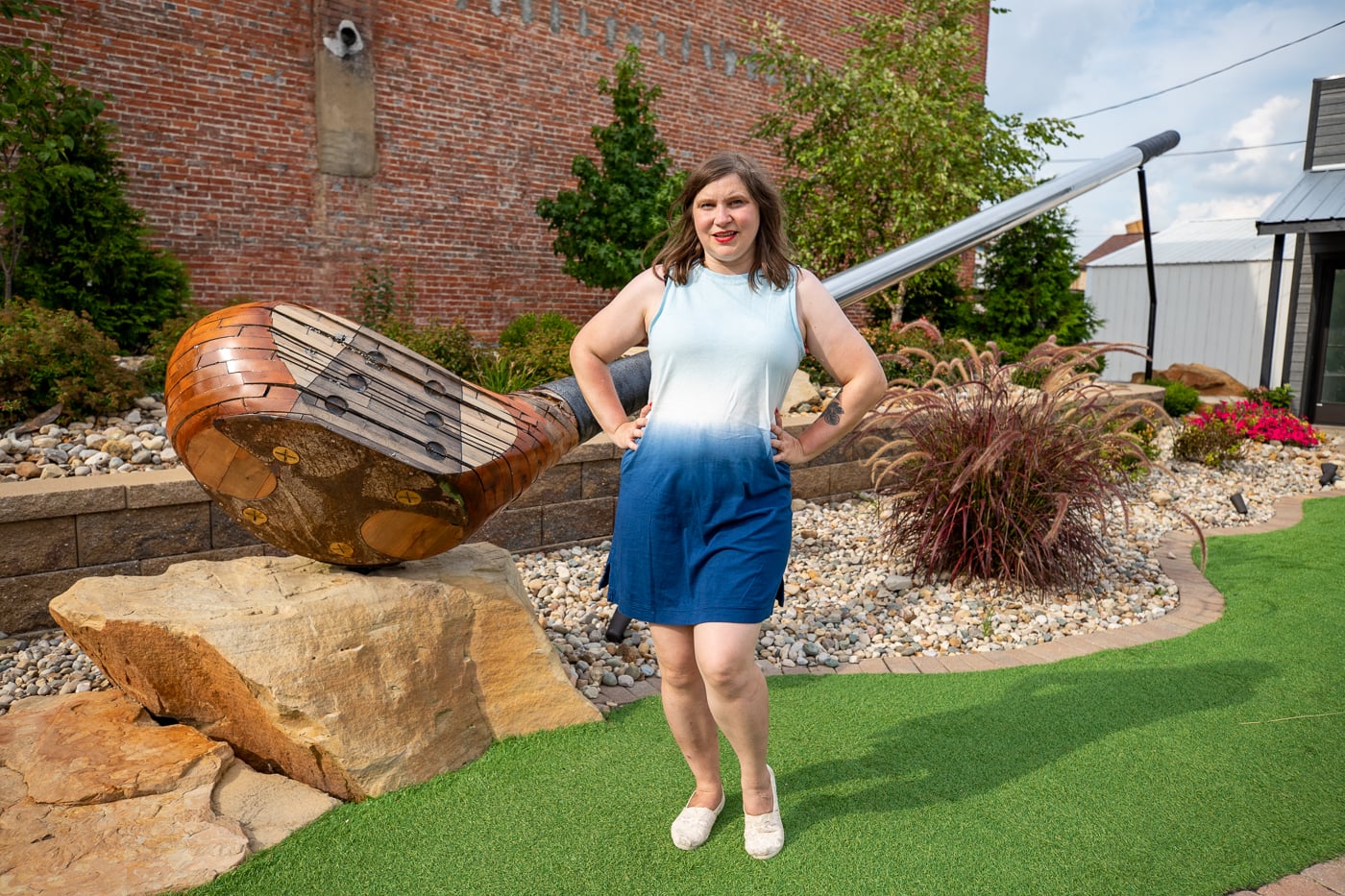 World's Largest Golf Driver in Casey, Illinois roadside attraction