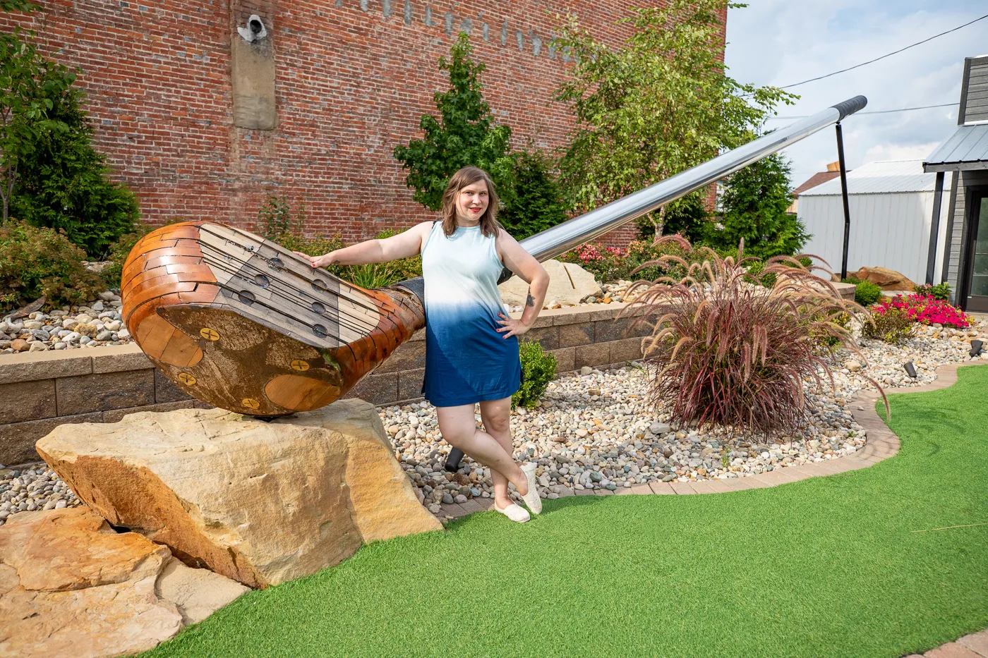 World's Largest Golf Driver in Casey, Illinois roadside attraction