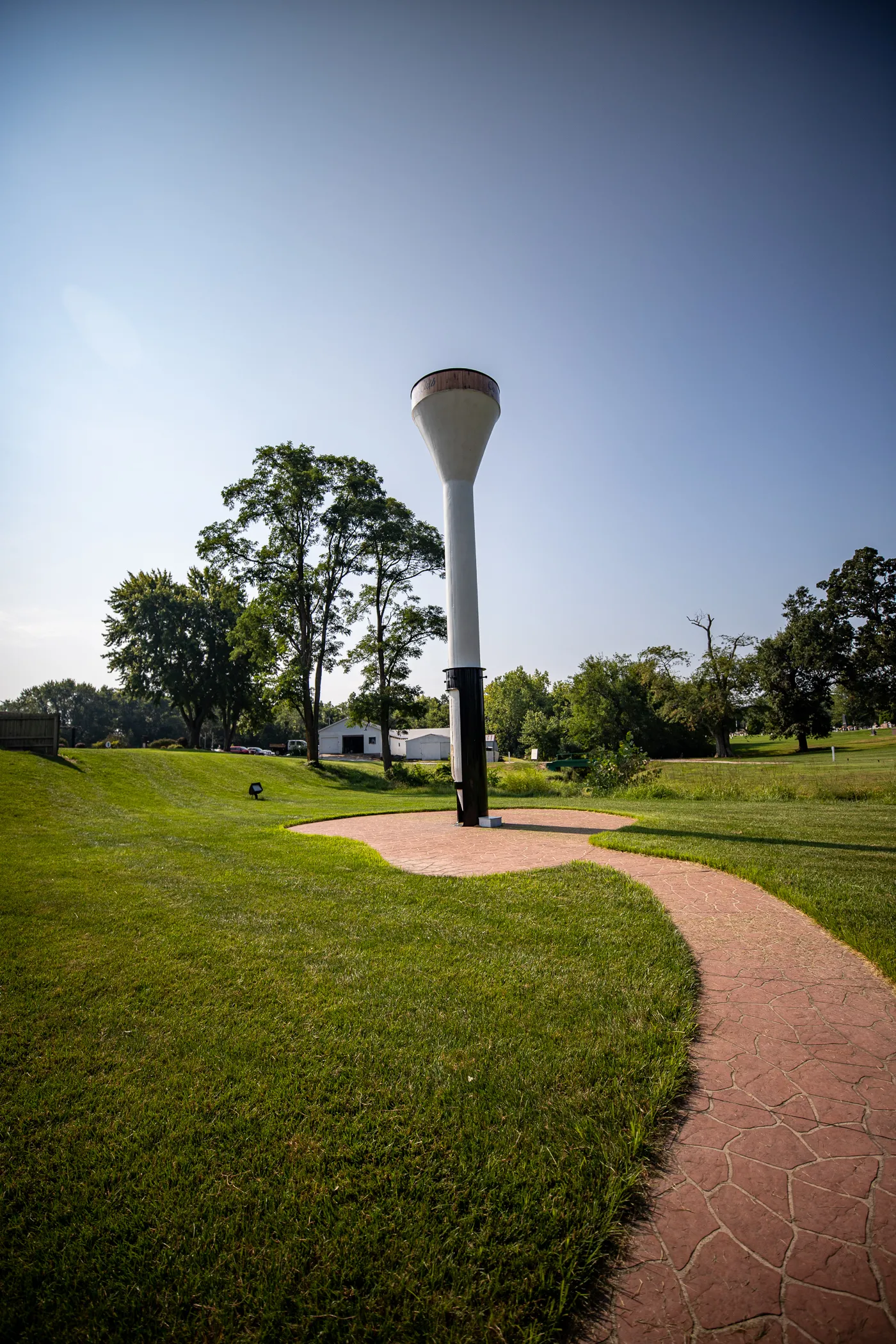 World's Largest Golf Tee in Casey, Illinois roadside attraction