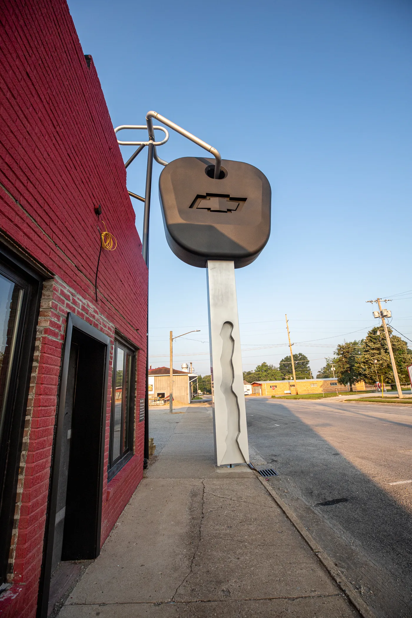 World's Largest Key in Casey, Illinois roadside attraction