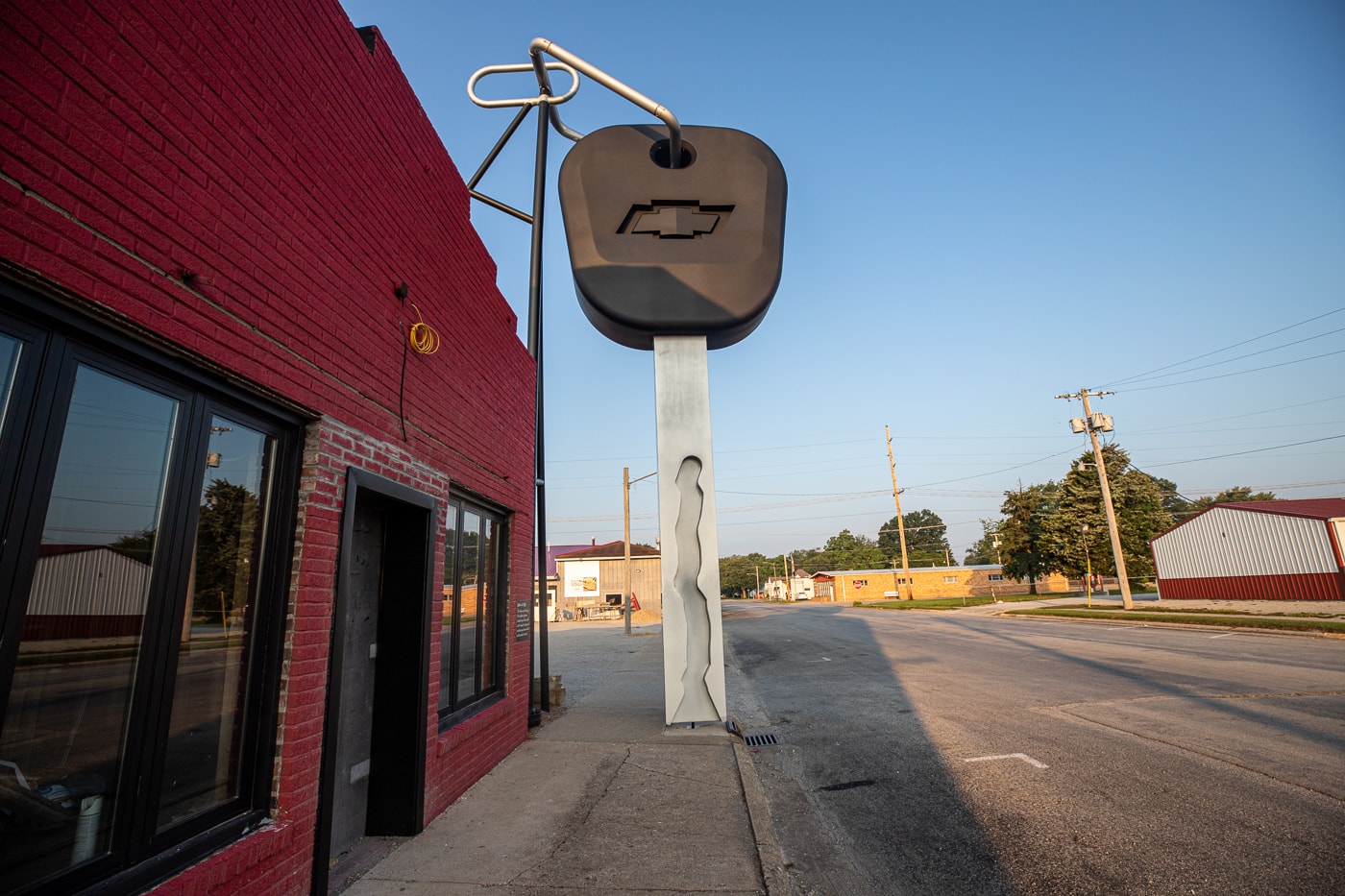 World's Largest Key in Casey, Illinois roadside attraction