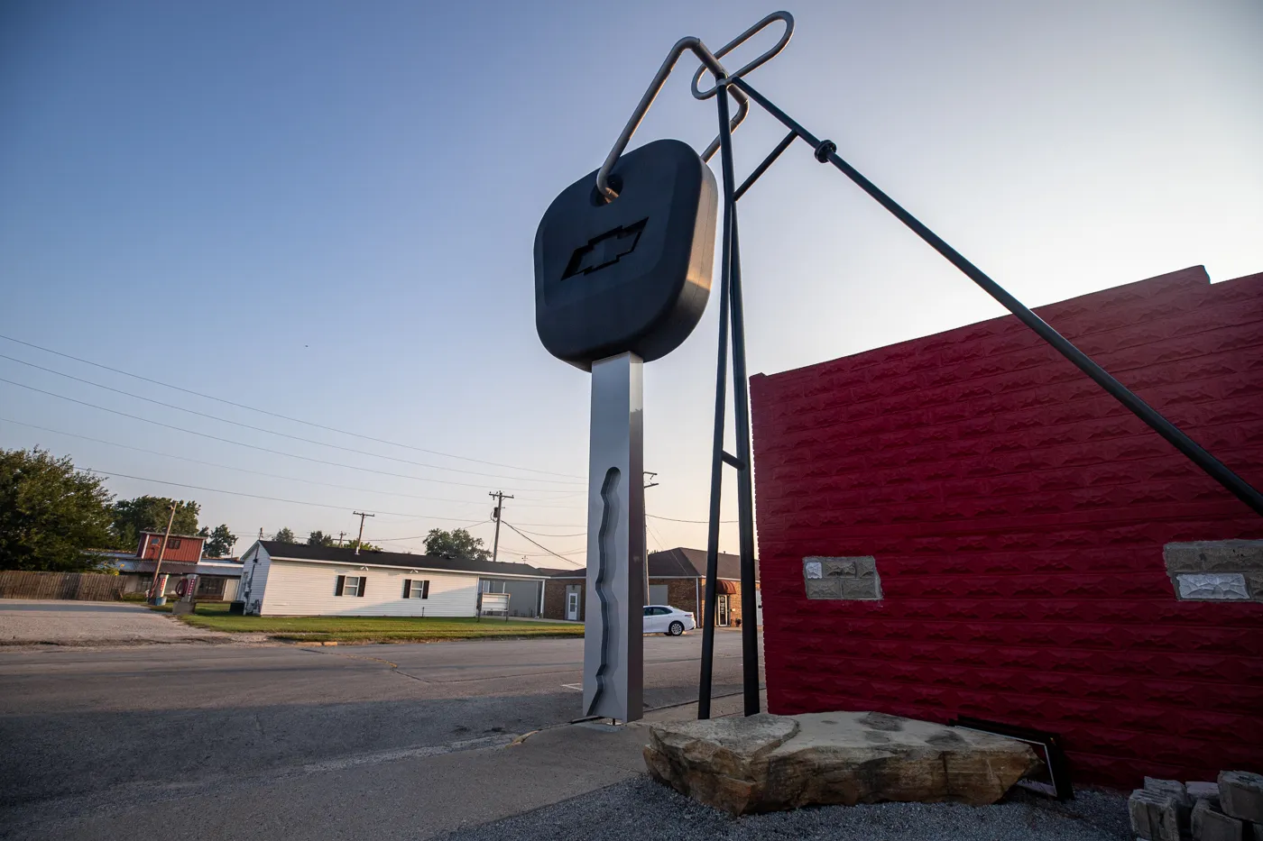 World's Largest Key in Casey, Illinois roadside attraction