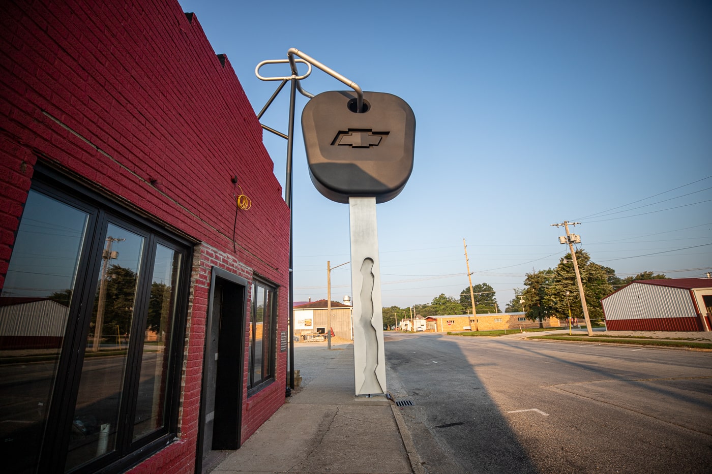 World's Largest Key in Casey, Illinois roadside attraction