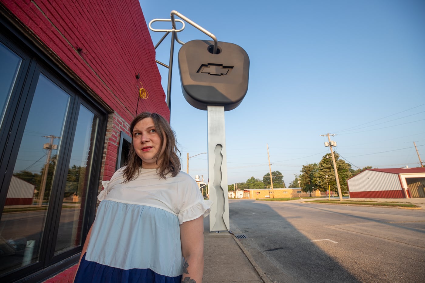 World's Largest Key in Casey, Illinois roadside attraction