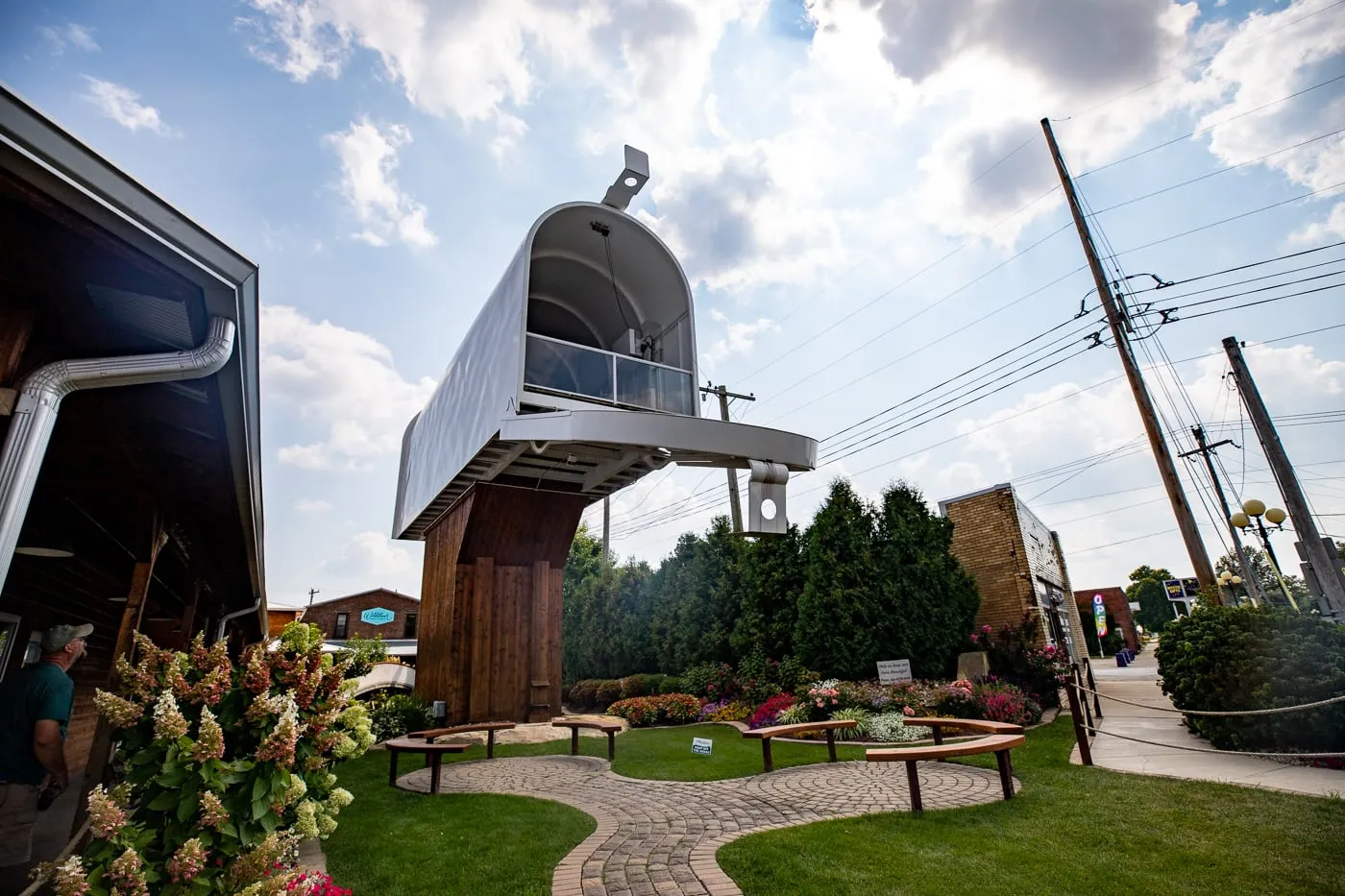 World's Largest Mailbox  in Casey, Illinois roadside attraction