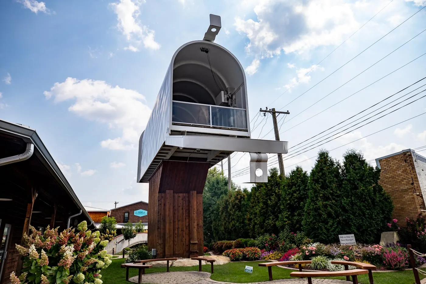 World's Largest Mailbox  in Casey, Illinois roadside attraction