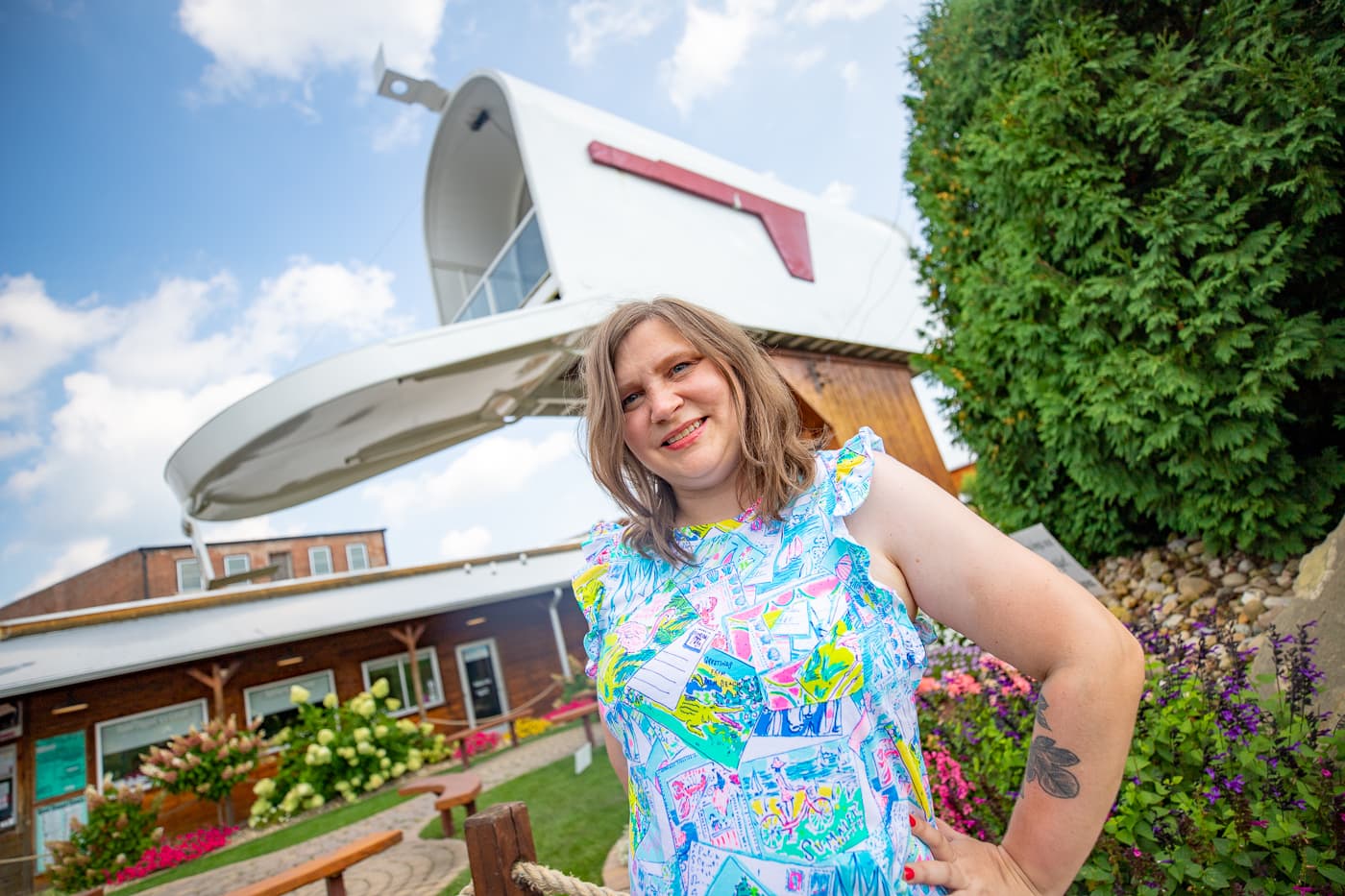 World's Largest Mailbox  in Casey, Illinois roadside attraction