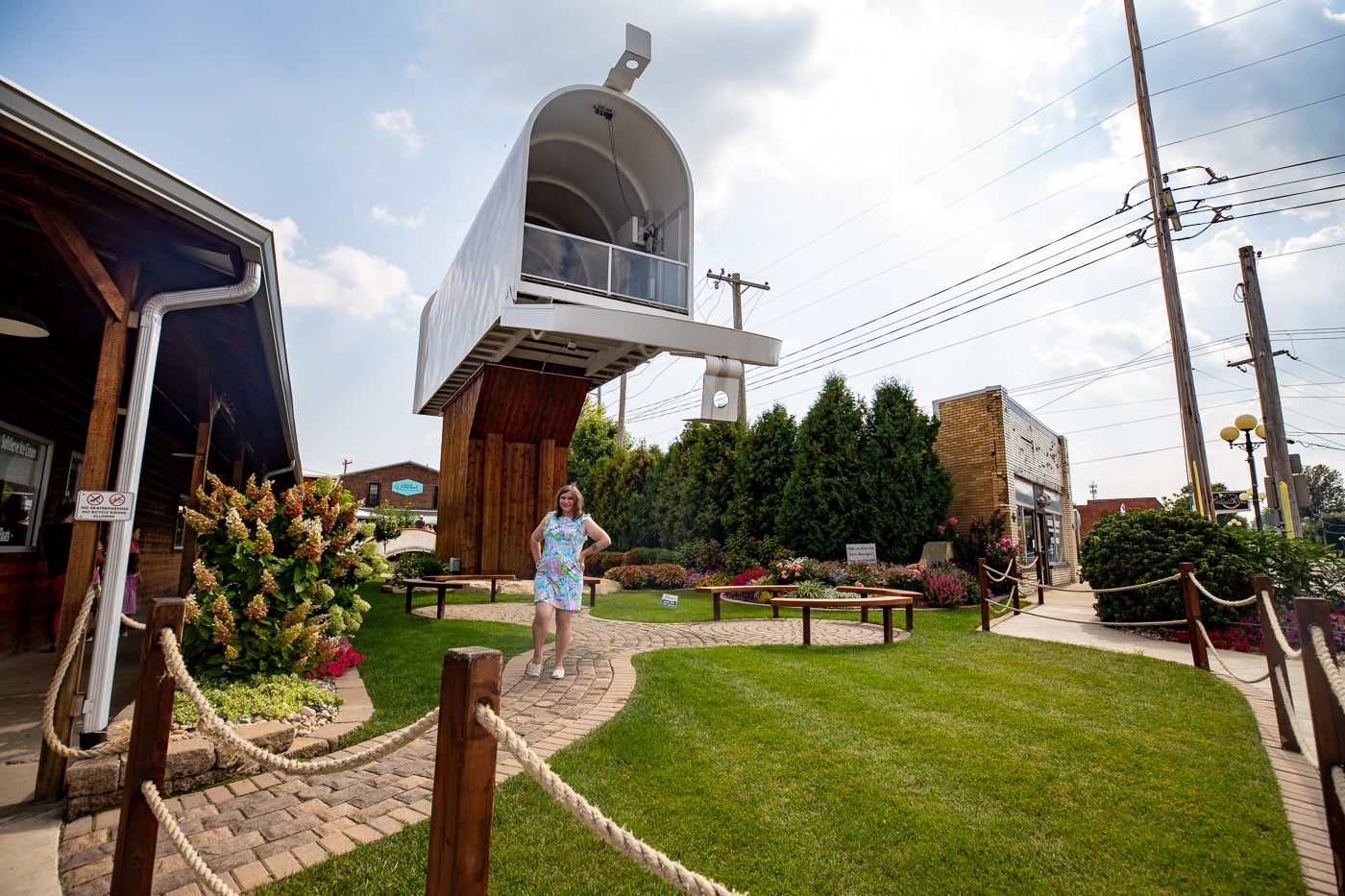 World's Largest Mailbox  in Casey, Illinois roadside attraction