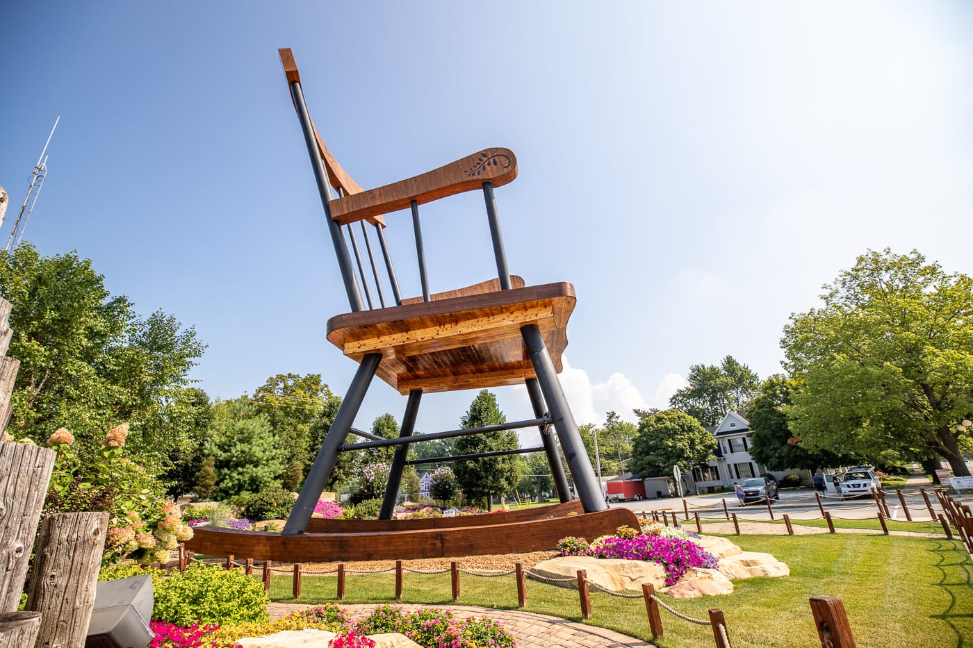 World's Largest Rocking Chair in Casey, Illinois roadside attraction