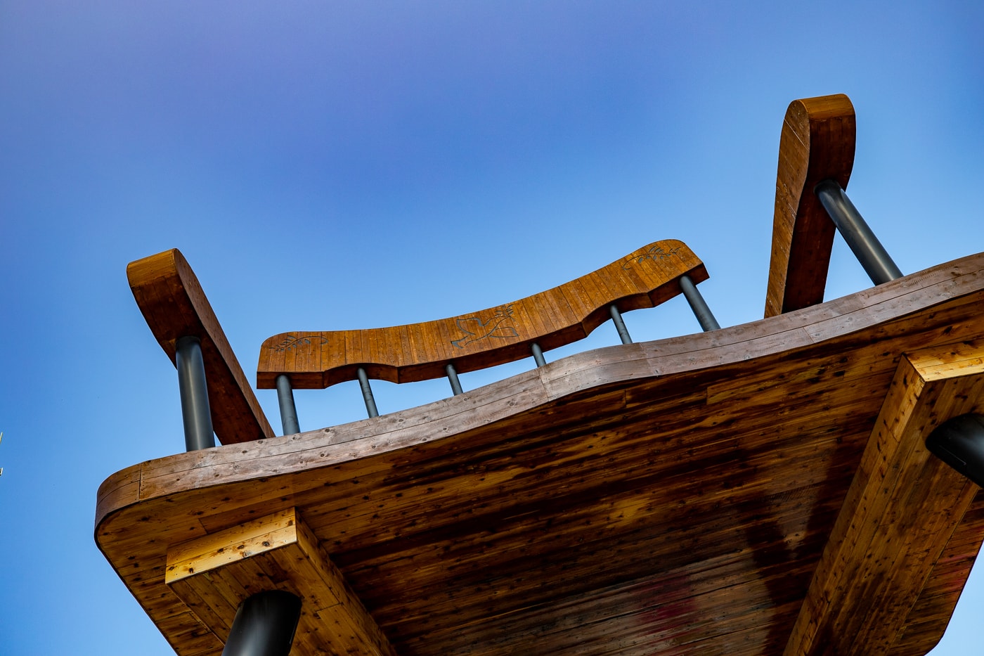 World's Largest Rocking Chair in Casey, Illinois roadside attraction