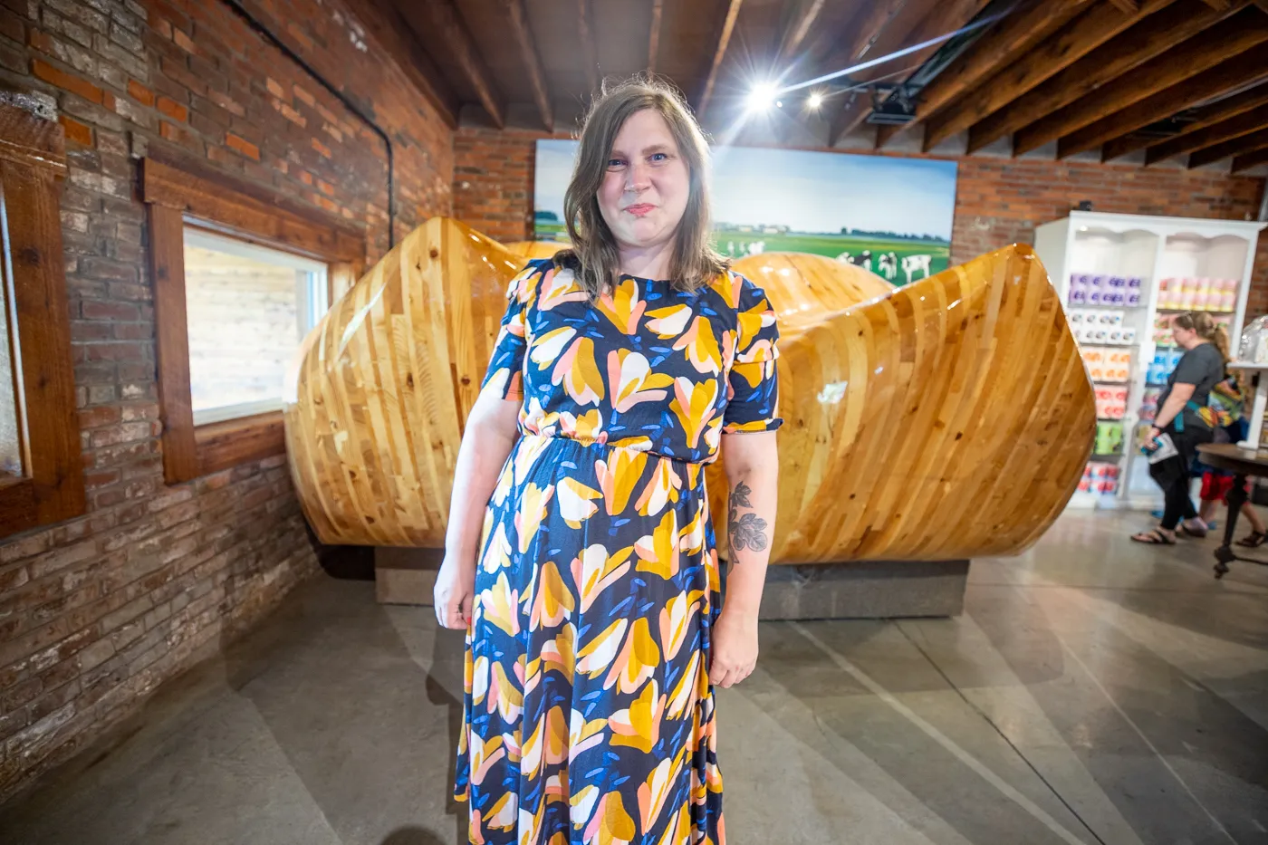 World's Largest Wooden Shoes in Casey, Illinois roadside attraction