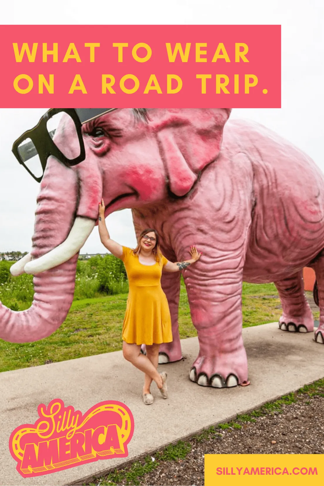 Are you gearing up for a long car trip, packing your bags, and left wondering what to wear on a road trip? Read on for all my tips for comfy road trip outfits and more of what to pack in your luggage.  #RoadTripOutfitIdeas #RoadTripOutfit #RoadTripAesthetic #WhatToWearOnARoadTrip  #RoadTripPacking #RoadTripPackingCar #RoadTripPackingList #RoadTripPackingClothes #RoadTripPackingFOrAdults  #RoadTripPackingTips #RoadTripPackingEssentials #RoadTripPackingIdeas #LongRoadTripPacking 