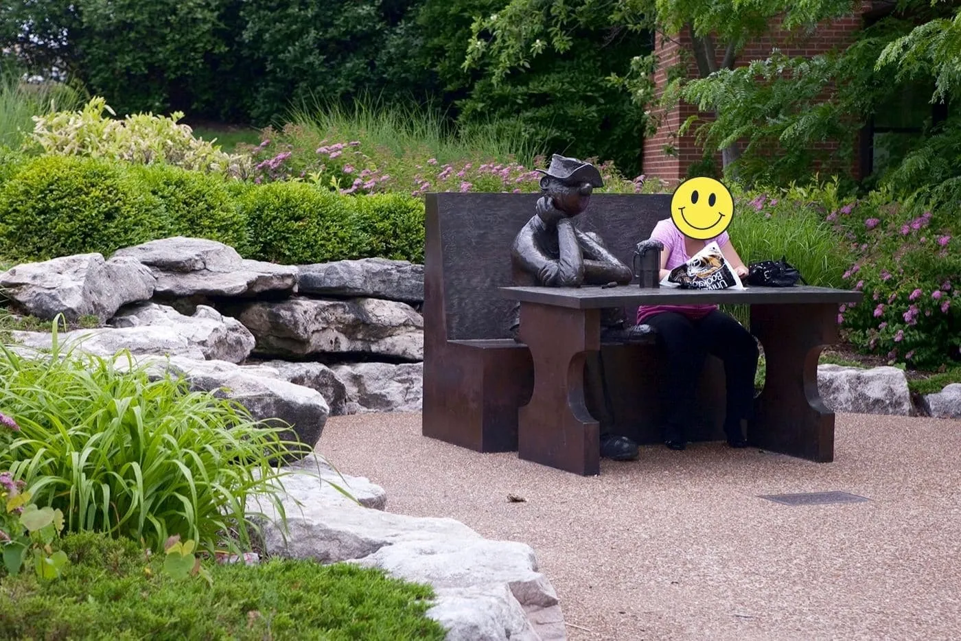 Beetle Bailey Statue in Columbia, Missouri