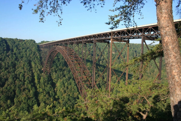 New River Gorge Bridge in Fayetteville, West Virginia