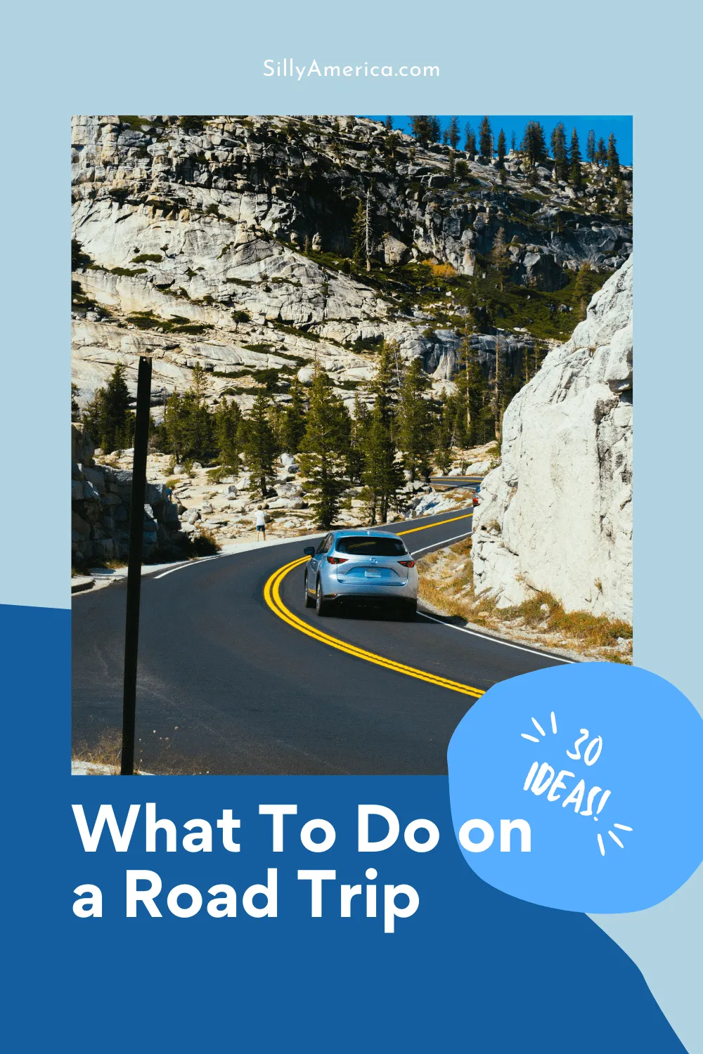 Planning on taking a long car trip but not totally sure what to do on a road trip? While there is no right or wrong answer, and everyone paves their own way, there are many common things to see, places to stop, and ways to pass the time. Need inspiration? Here are 30 ideas to help you plan an epic journey! #RoadTrip #RoadTripIdeas #RoadTripPlanning #RoadTripPlanningTips #CrossCountryRoadTripPlanning #RoadTripPlanningIdeas #RoadTripIdeas