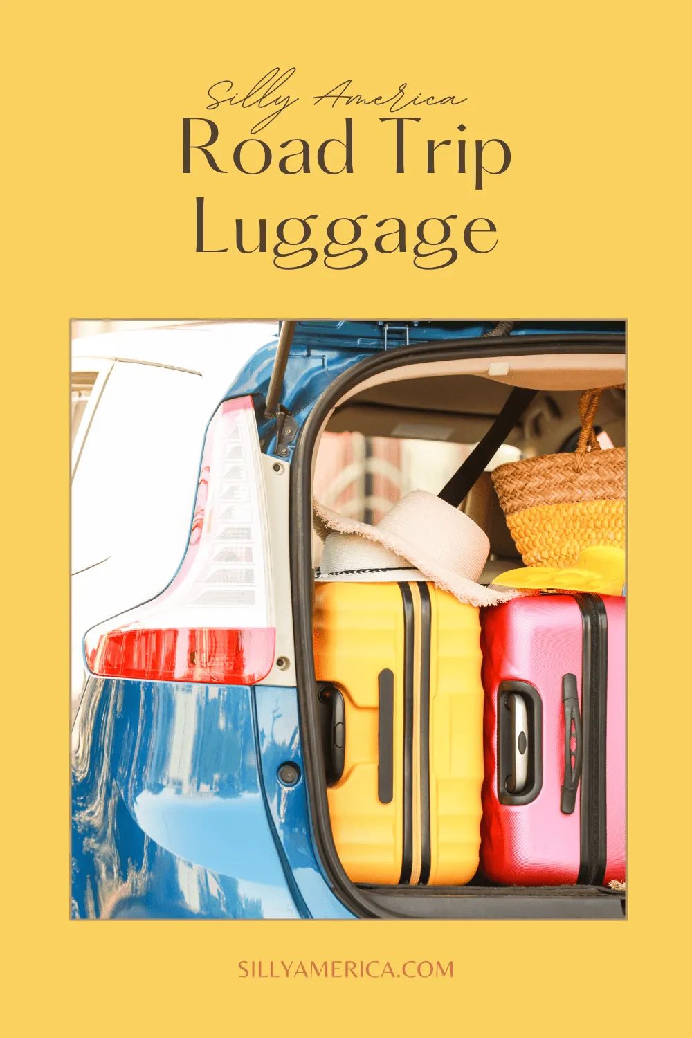 Hitting the road and not quite sure what is the best suitcase to take on a road trip? There are many options to choose from, and it's not a one-size-fits-all answer. But whatever road trip luggage you choose you'll want to think about what you need, where you're going, and how you like to travel before buying something new. #RoadTrip #RoadTripLuggage #Luggage #Travel #Suitcase #Suitcases #RoadTripPacking