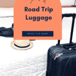 Hitting the road and not quite sure what is the best suitcase to take on a road trip? There are many options to choose from, and it's not a one-size-fits-all answer. But whatever road trip luggage you choose you'll want to think about what you need, where you're going, and how you like to travel before buying something new. #RoadTrip #RoadTripLuggage #Luggage #Travel #Suitcase #Suitcases #RoadTripPacking