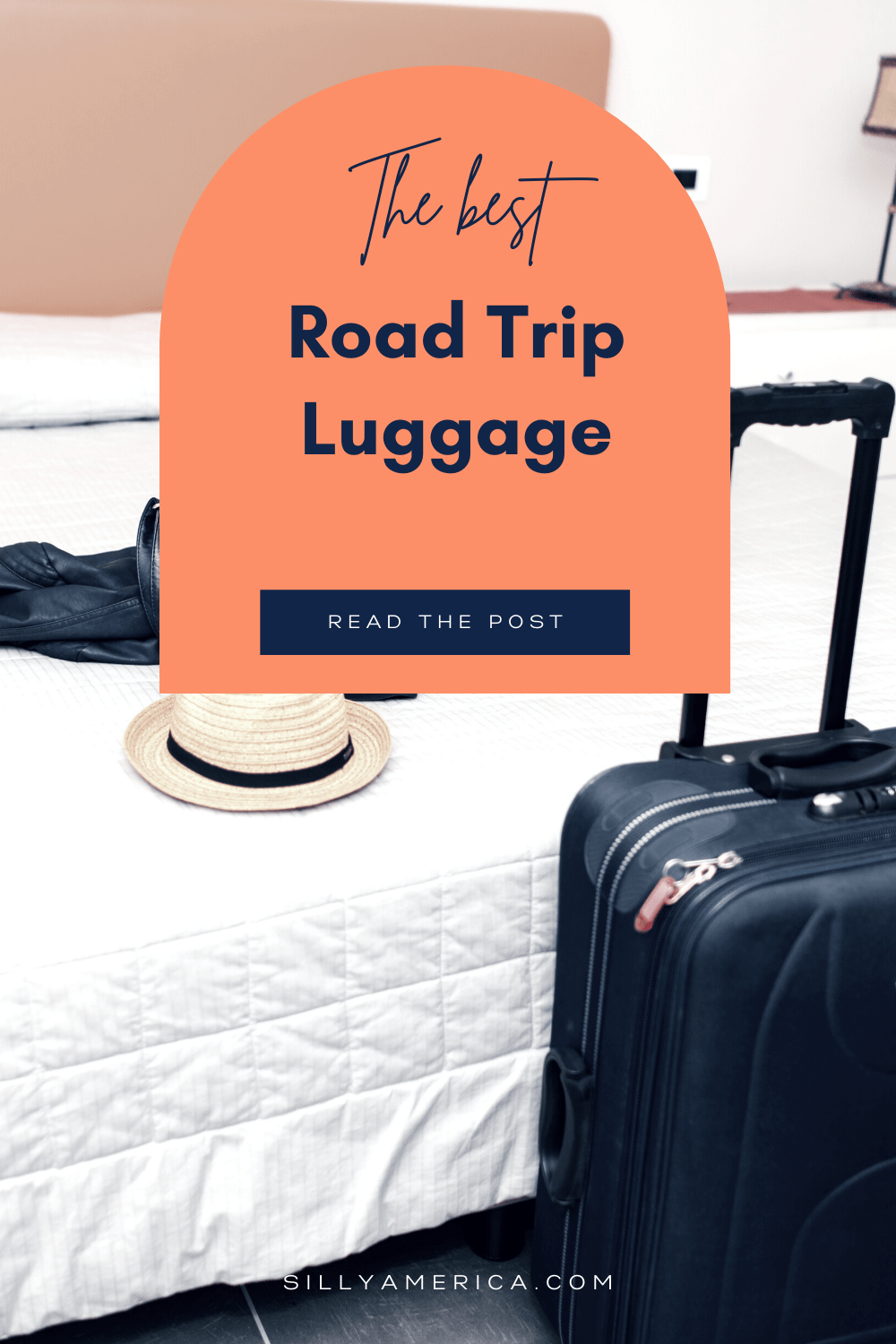 Hitting the road and not quite sure what is the best suitcase to take on a road trip? There are many options to choose from, and it's not a one-size-fits-all answer. But whatever road trip luggage you choose you'll want to think about what you need, where you're going, and how you like to travel before buying something new. #RoadTrip #RoadTripLuggage #Luggage #Travel #Suitcase #Suitcases #RoadTripPacking