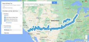Google Maps Road Trip Route 300x143 