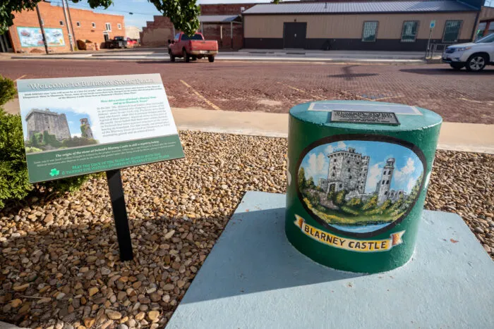 Blarney Stone in Shamrock, Texas