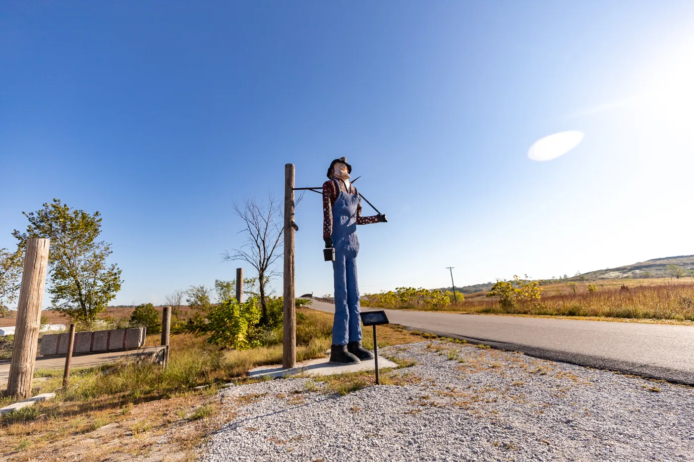 Frecs the Miner in Galena, Kansas - Route 66 Muffler Man