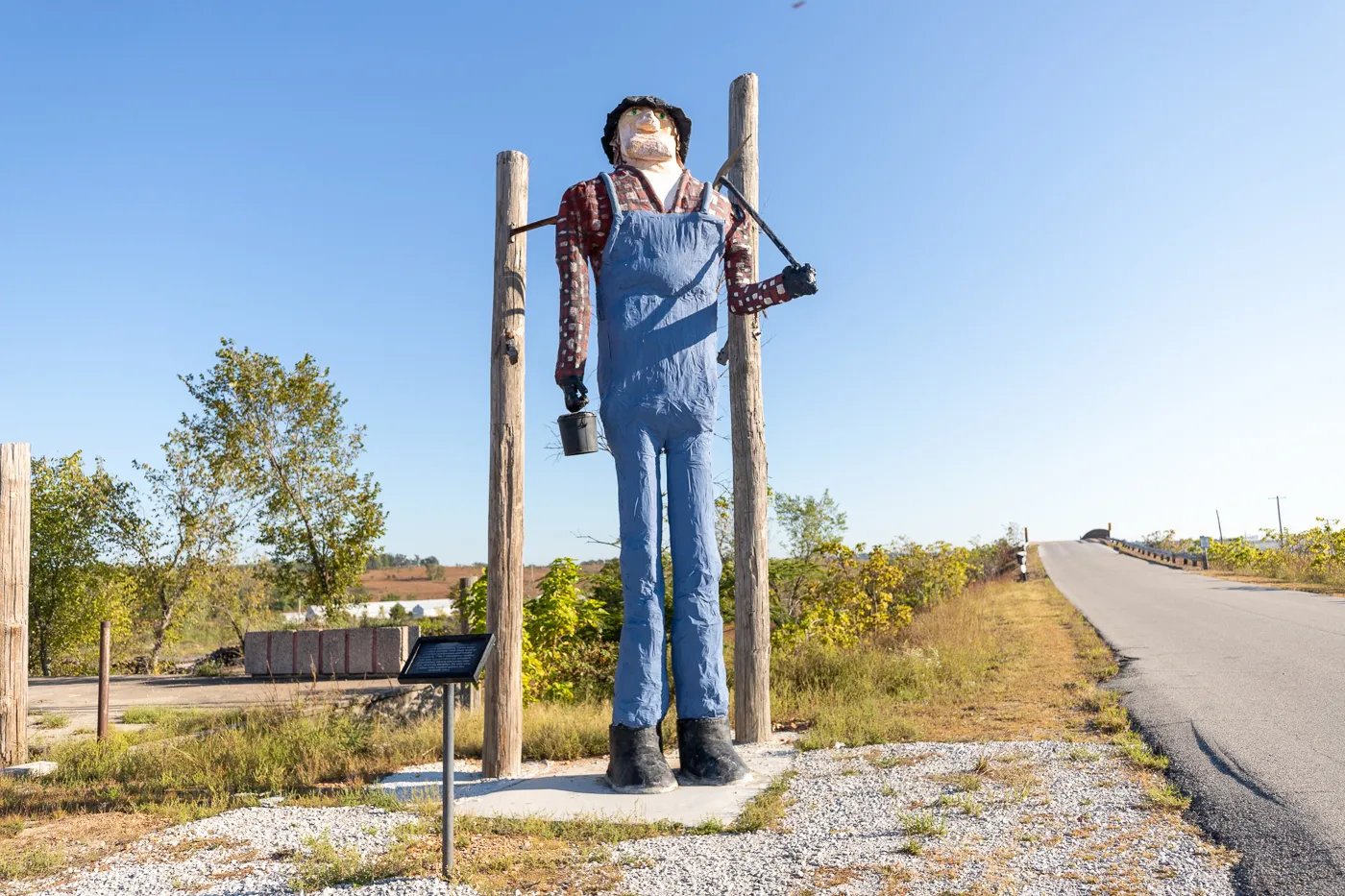 Frecs the Miner in Galena, Kansas - Route 66 Muffler Man