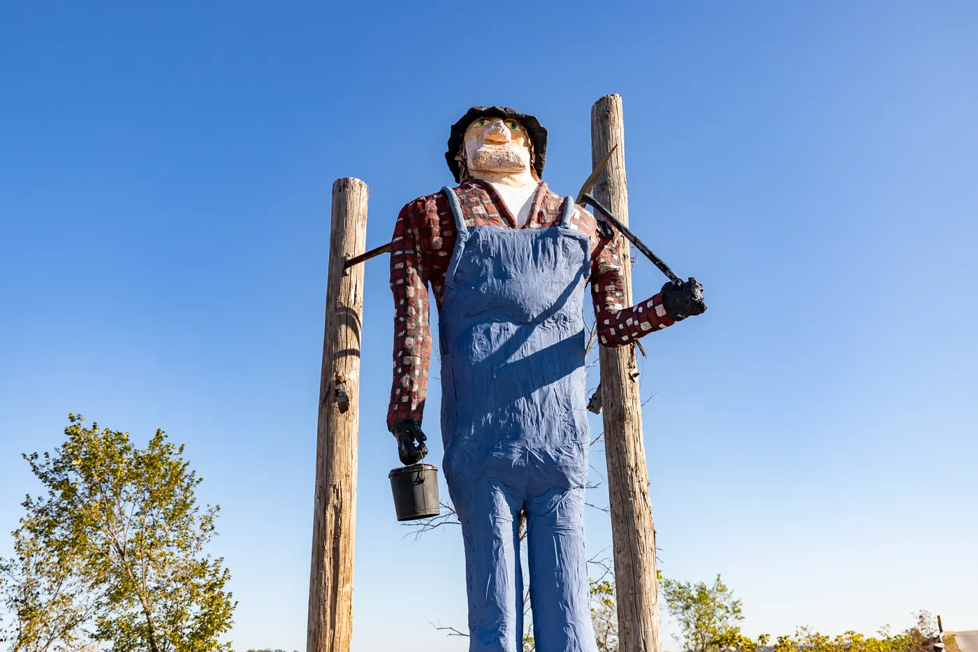 Frecs the Miner in Galena, Kansas - Route 66 Muffler Man