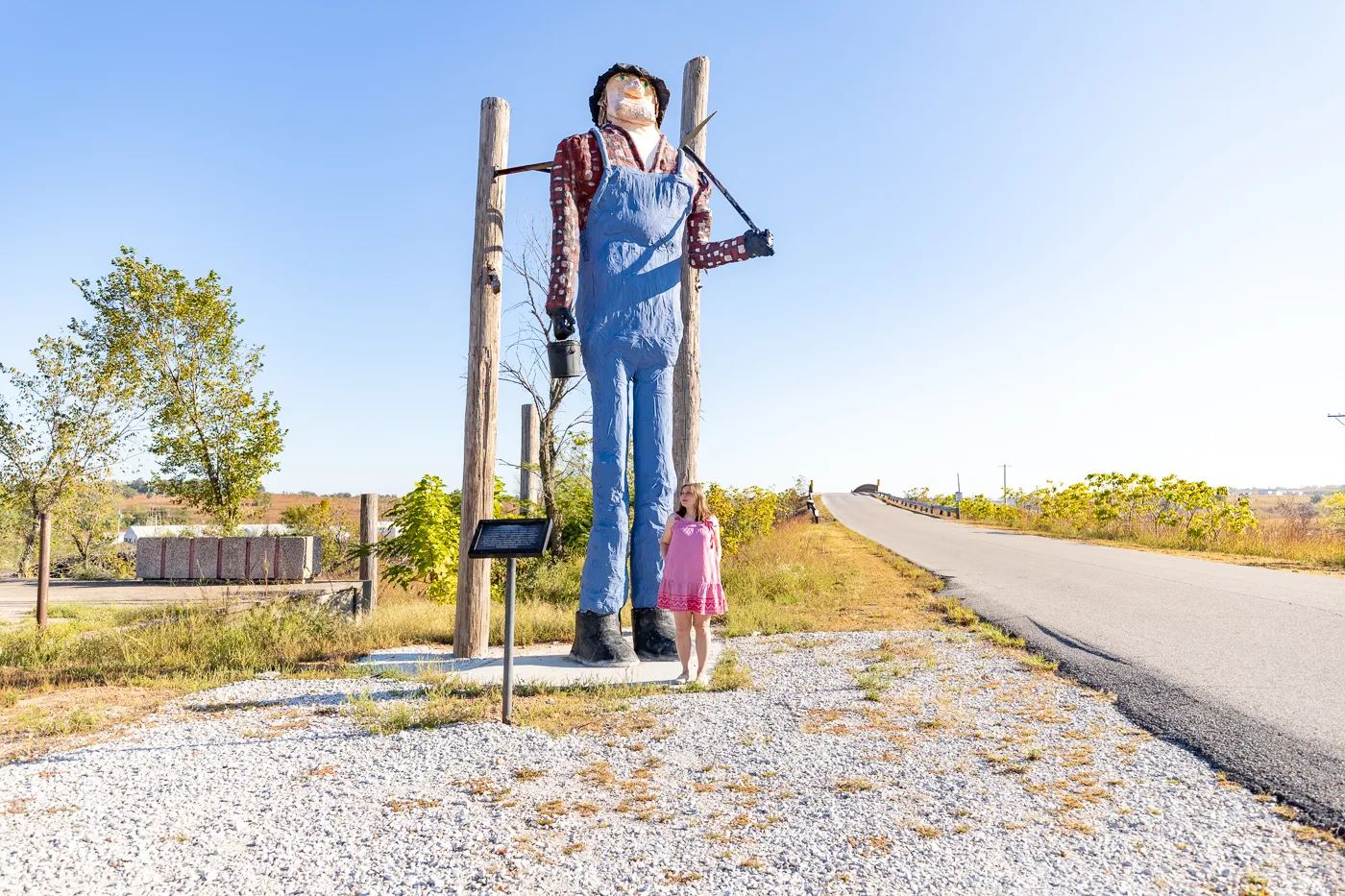 Frecs the Miner in Galena, Kansas - Route 66 Muffler Man