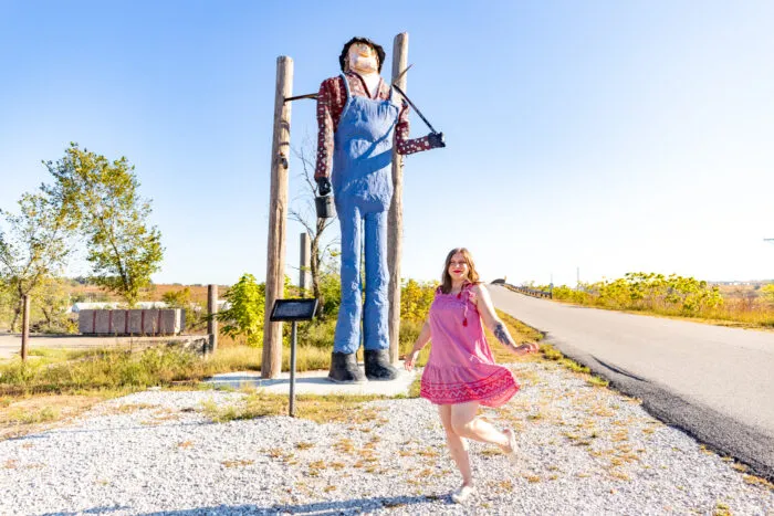 Frecs the Miner in Galena, Kansas - Route 66 Muffler Man