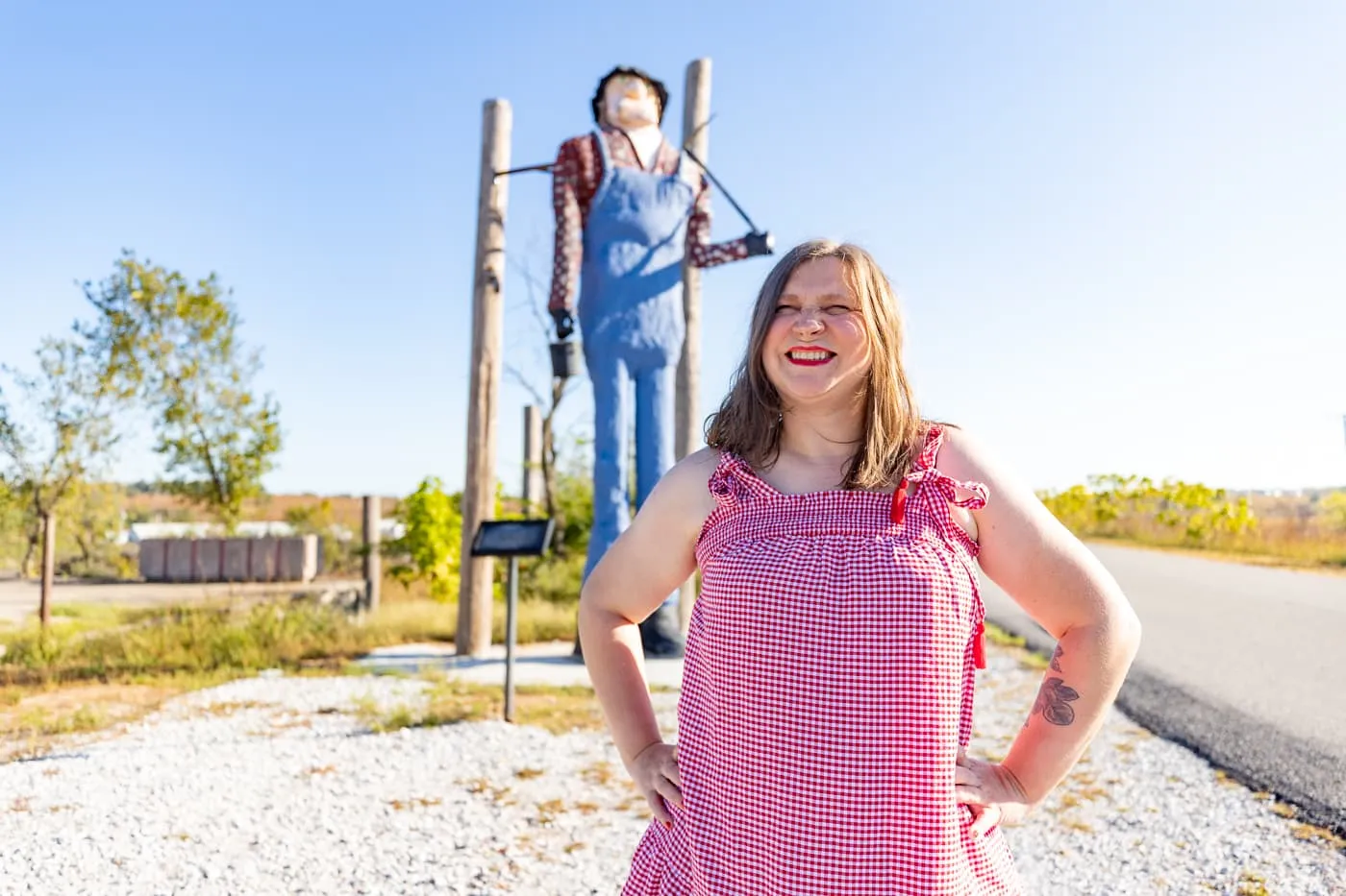 Frecs the Miner in Galena, Kansas - Route 66 Muffler Man