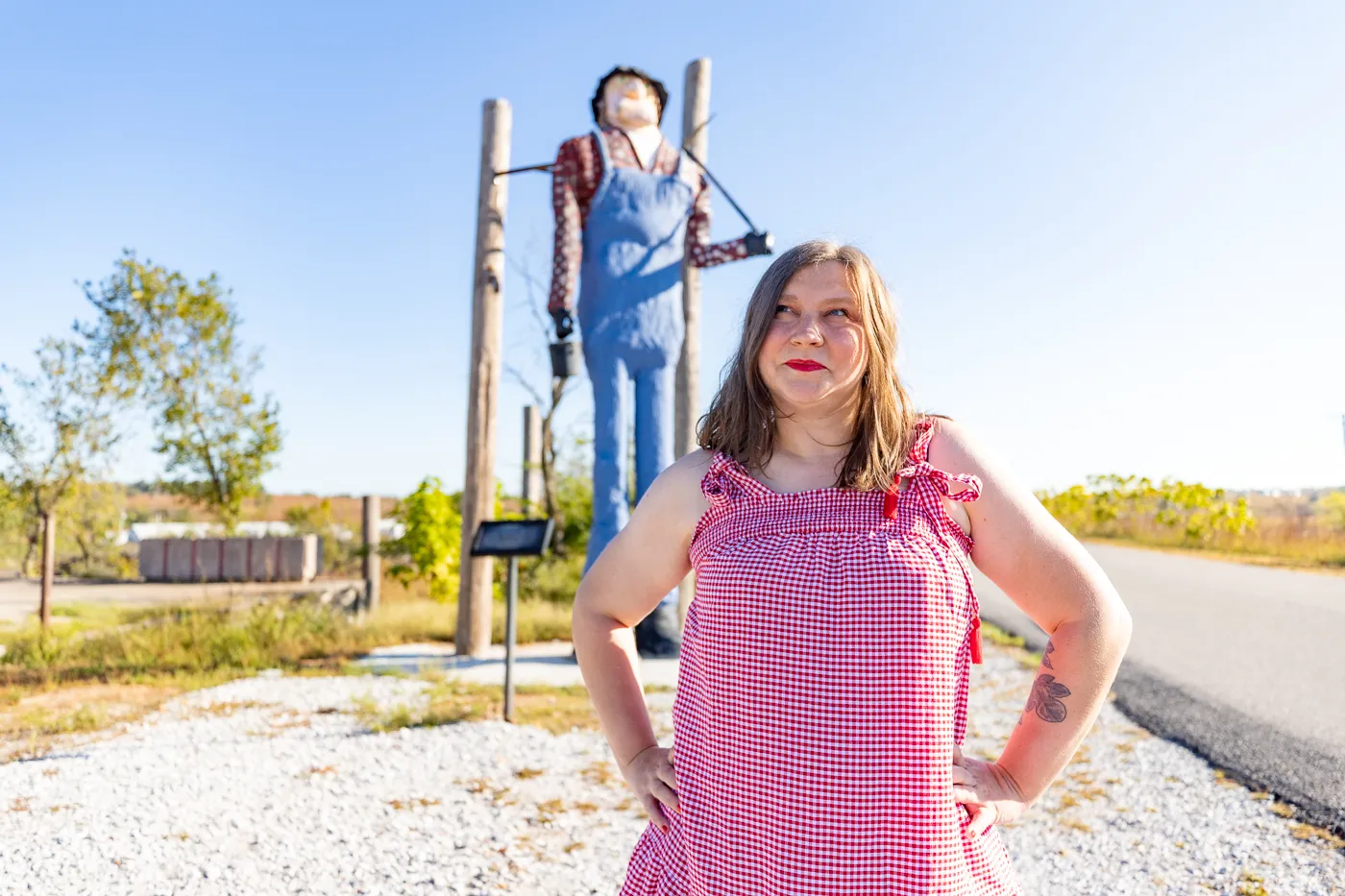 Frecs the Miner in Galena, Kansas - Route 66 Muffler Man