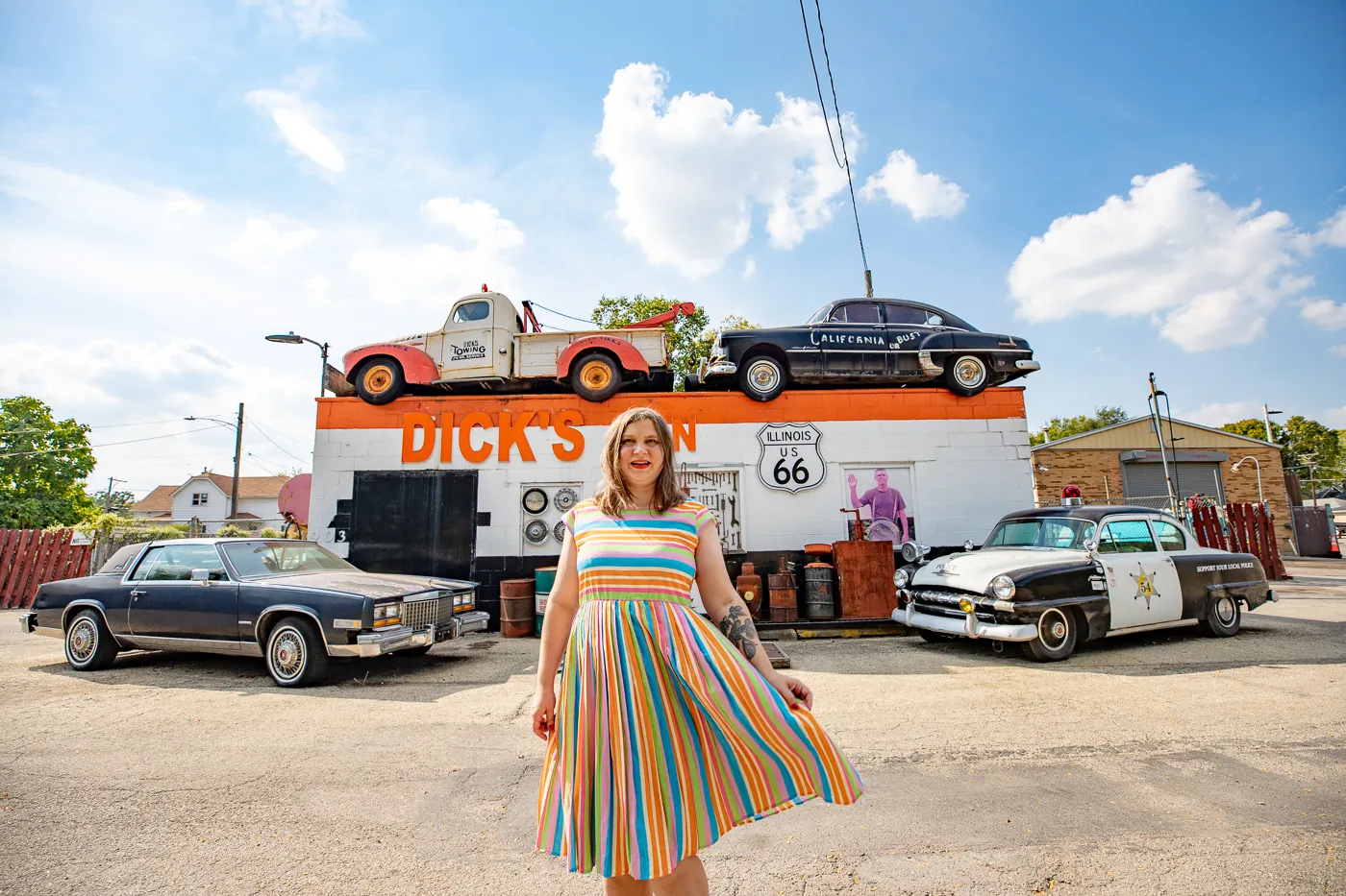 Dick's on 66 - Dick's Towing in Joliet, Illinois Route 66 Attraction