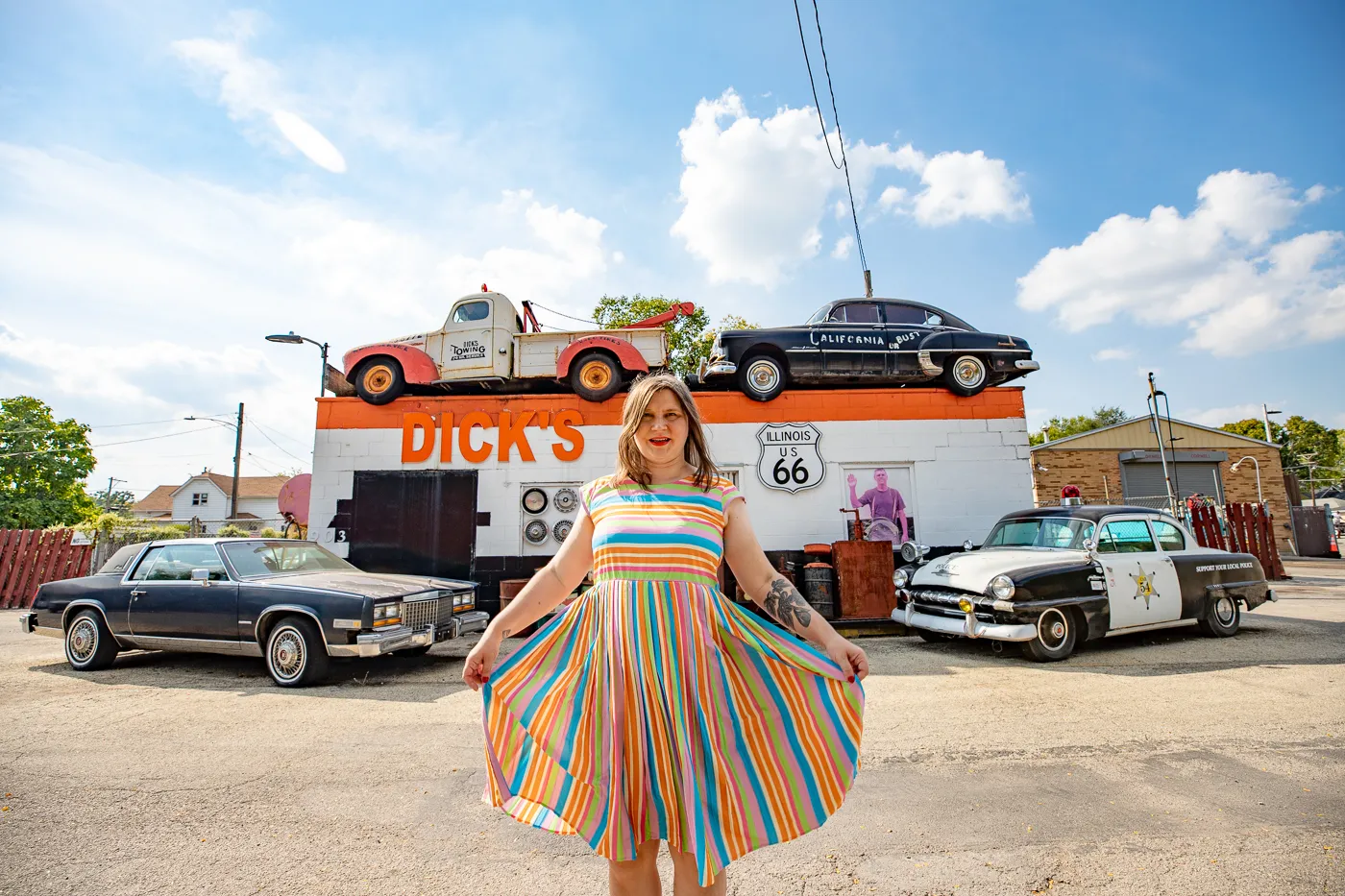 Dick's on 66 - Dick's Towing in Joliet, Illinois Route 66 Attraction