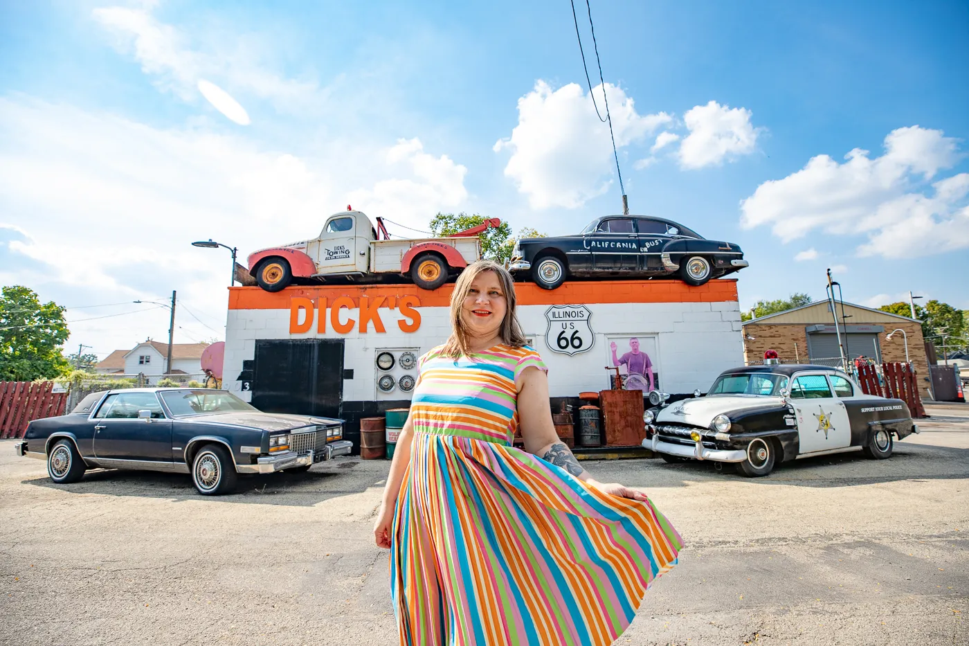 Dick's on 66 - Dick's Towing in Joliet, Illinois Route 66 Attraction