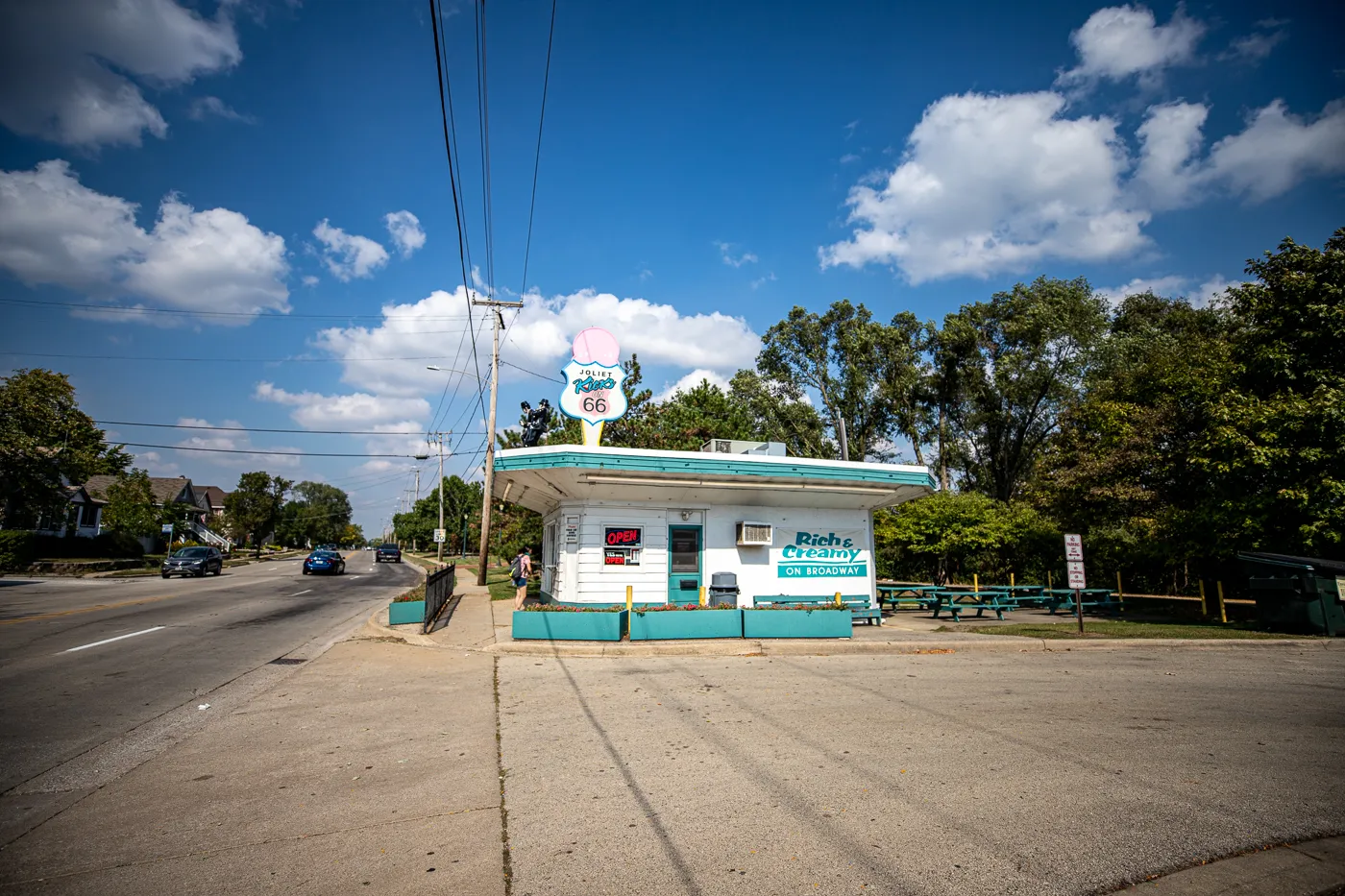 Rich & Creamy in Joliet, Illinois - Route 66 Ice Cream Shop