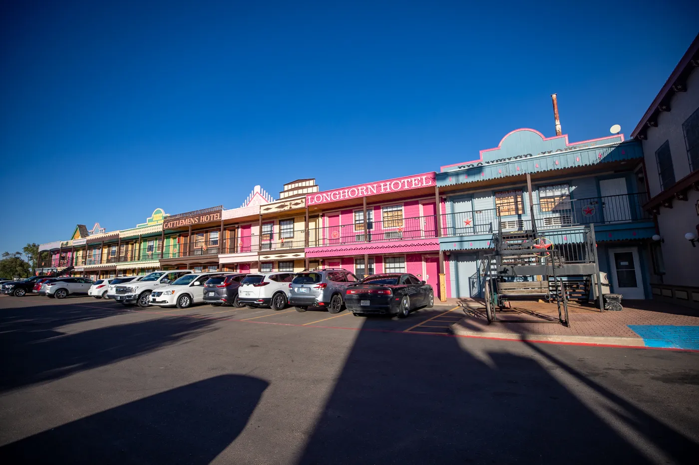 Big Texan Motel in Amarillo, Texas - Route 66 hotel at the Big Texan Steakhouse