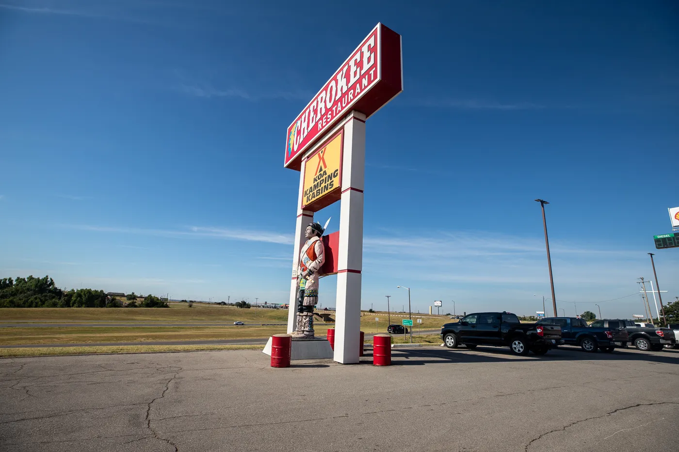 Cherokee Trading Post in Calumet, Oklahoma Route 66