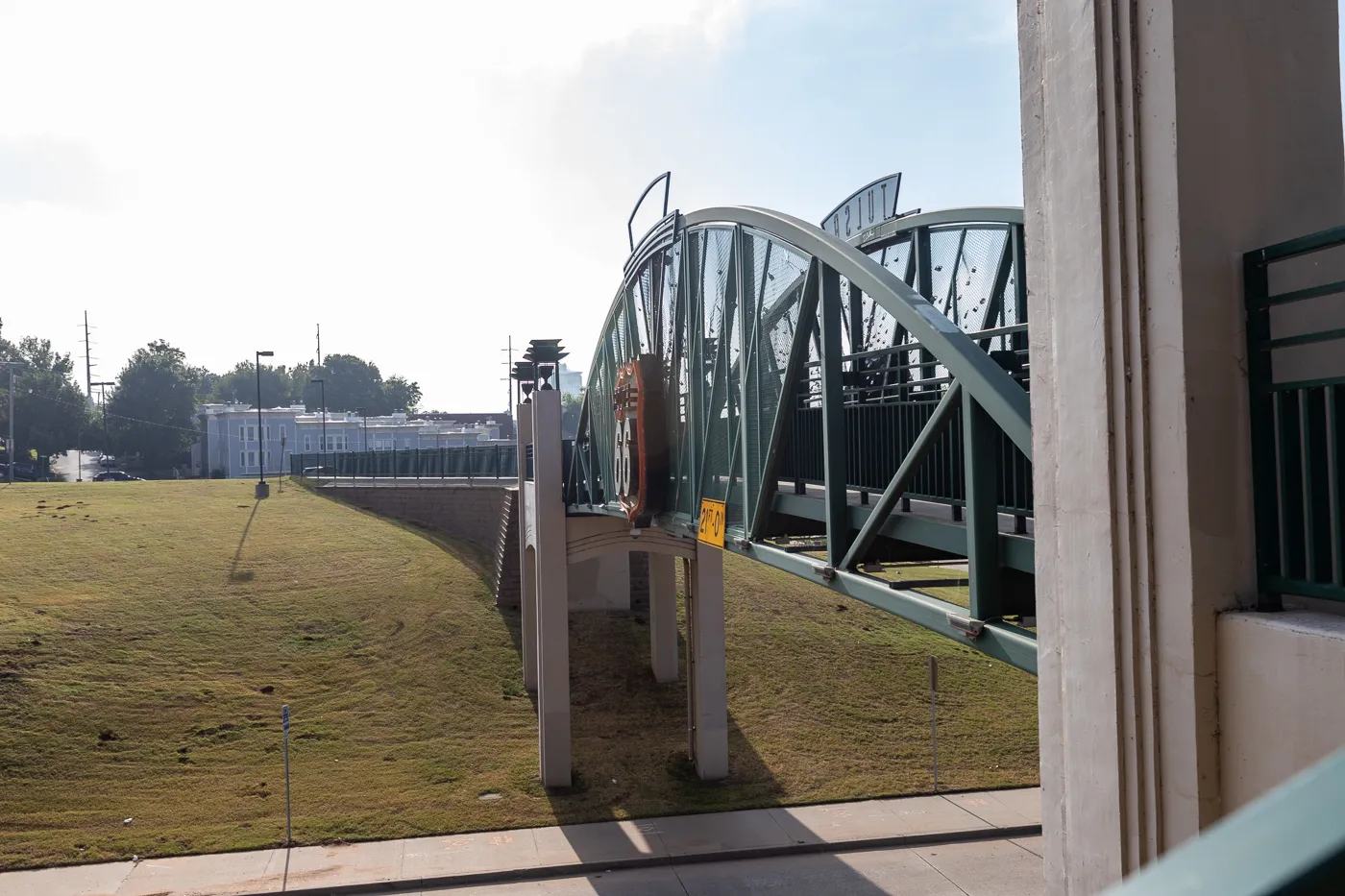 Cyrus Avery Centennial Plaza in Tulsa, Oklahoma celebrates Route 66