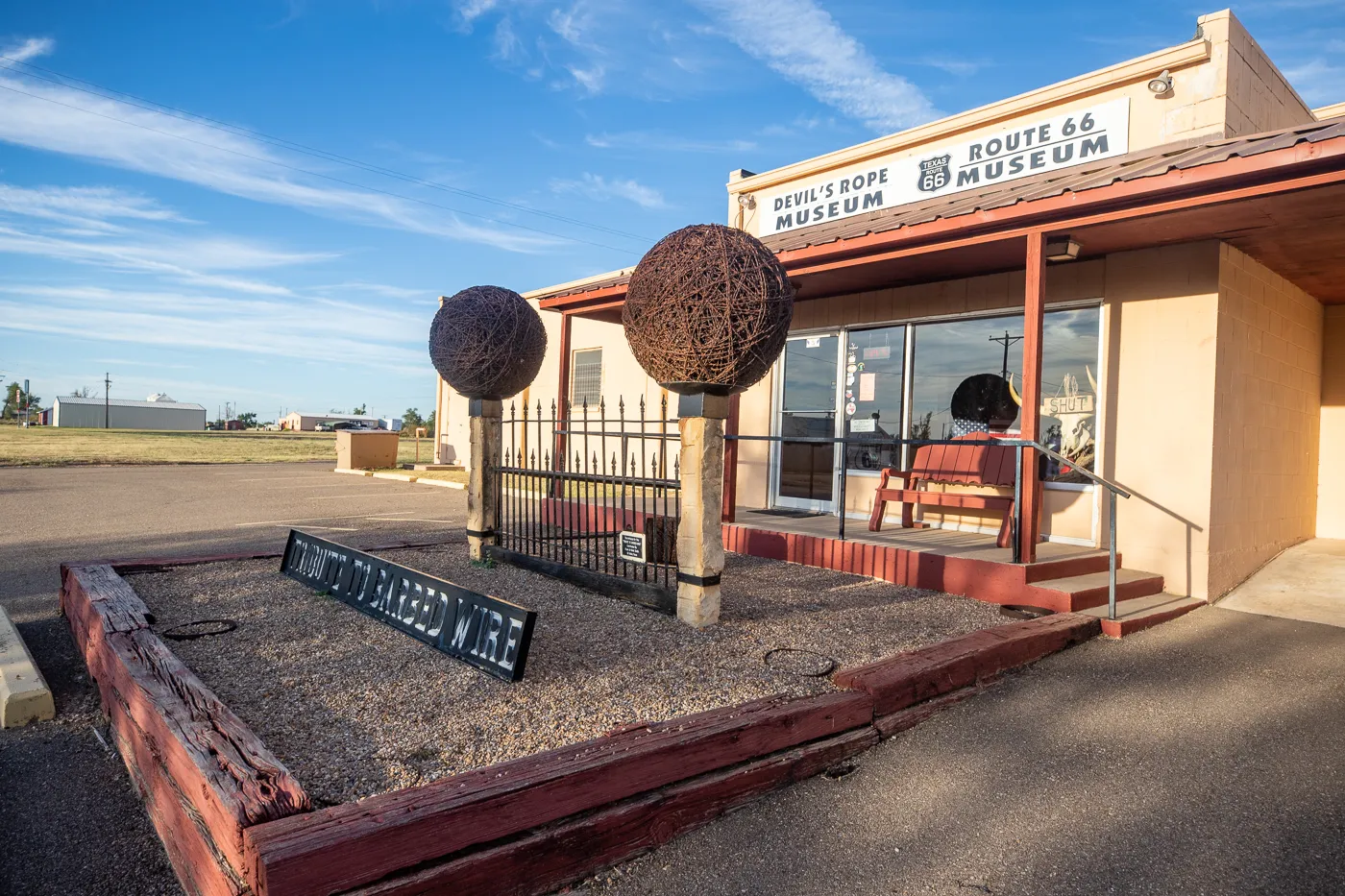 Devil's Rope Museum: Barbed Wire Museum in McLean, Texas on Route 66