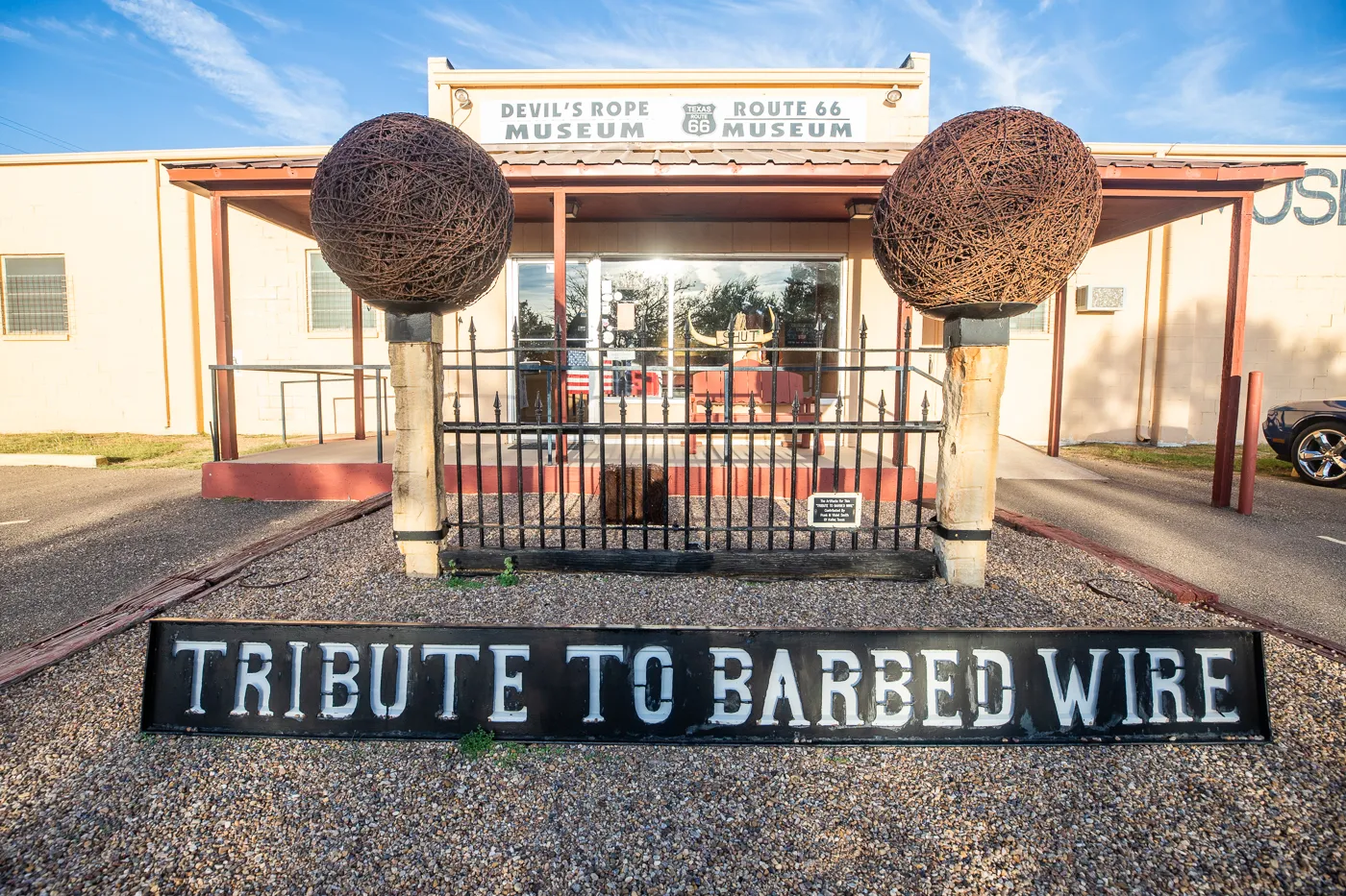 Devil's Rope Museum: Barbed Wire Museum in McLean, Texas on Route 66