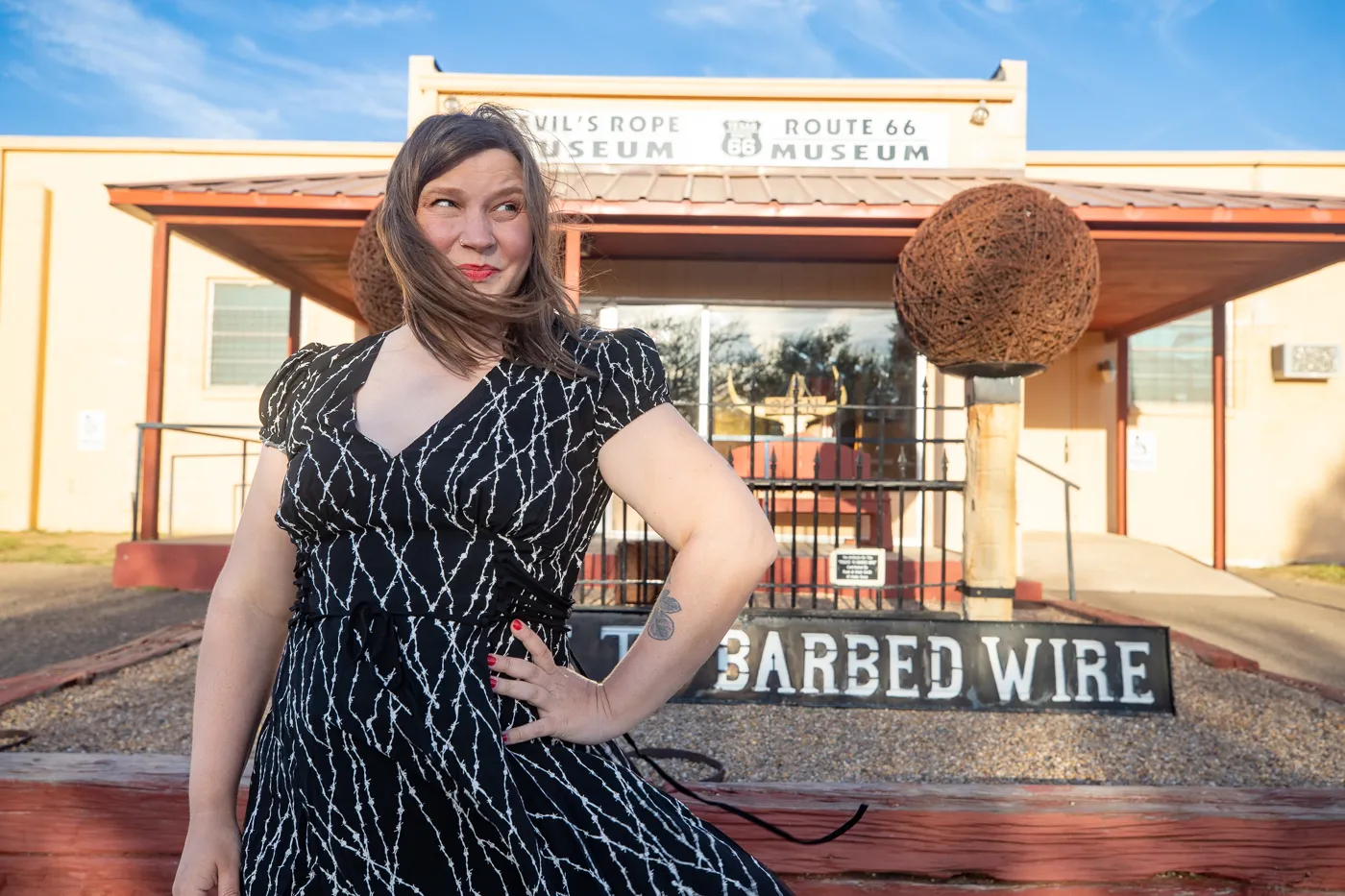 Devil's Rope Museum: Barbed Wire Museum in McLean, Texas on Route 66