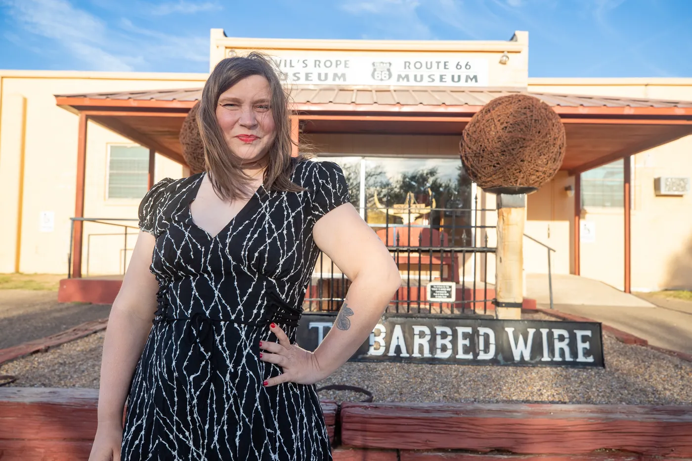 Devil's Rope Museum: Barbed Wire Museum in McLean, Texas on Route 66