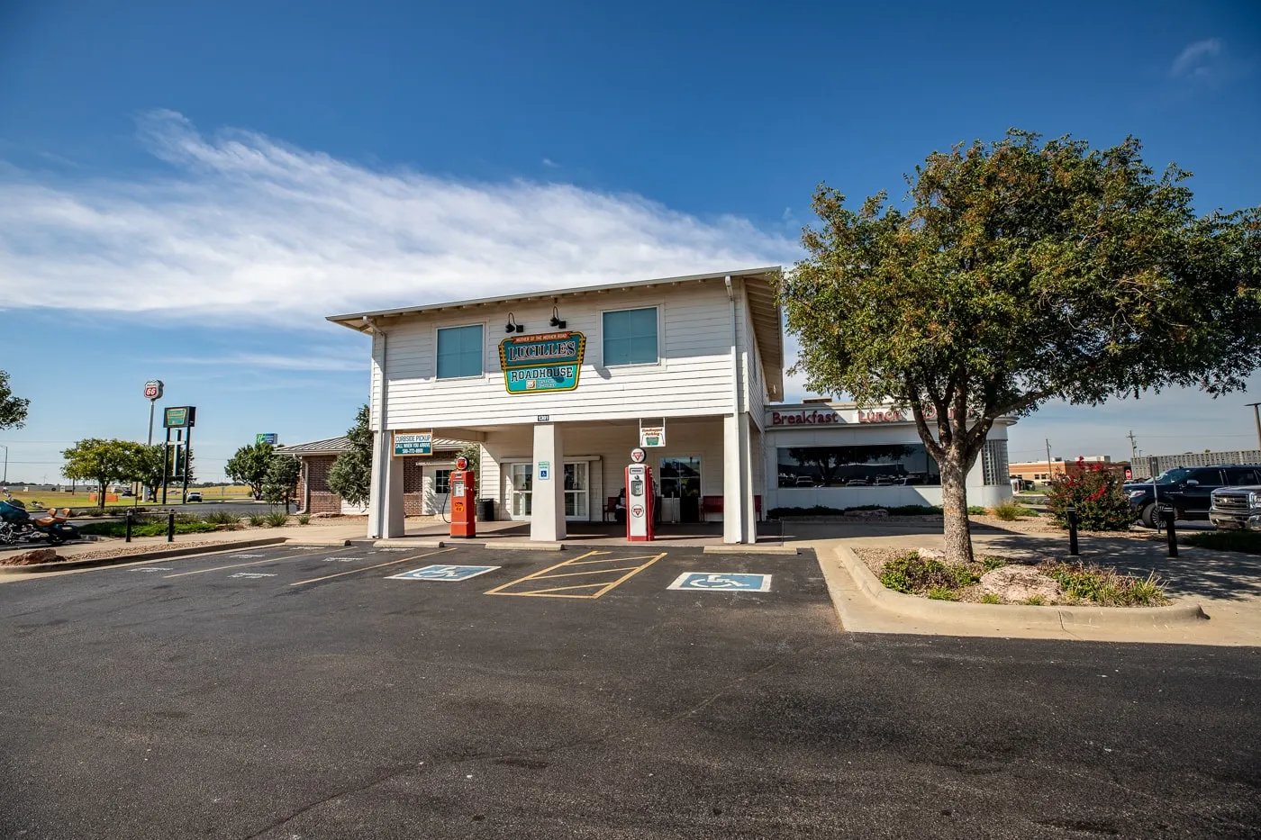 Lucille’s Roadhouse Diner in Weatherford, Oklahoma Route 66