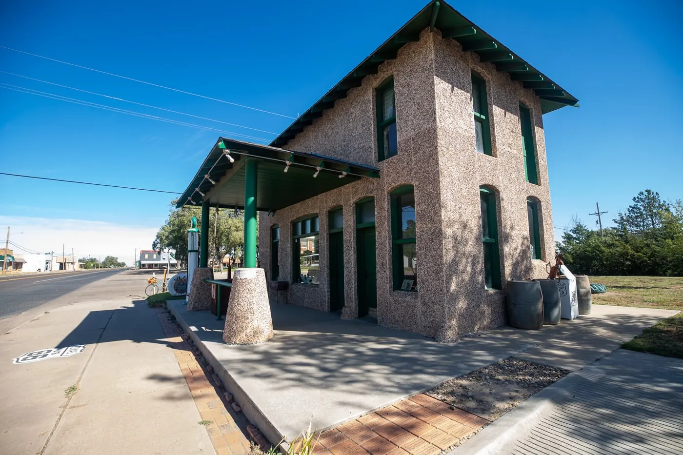 Magnolia Gas Station in Vega, Texas Route 66