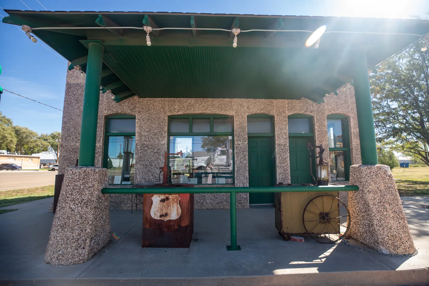 Magnolia Gas Station in Vega, Texas Route 66