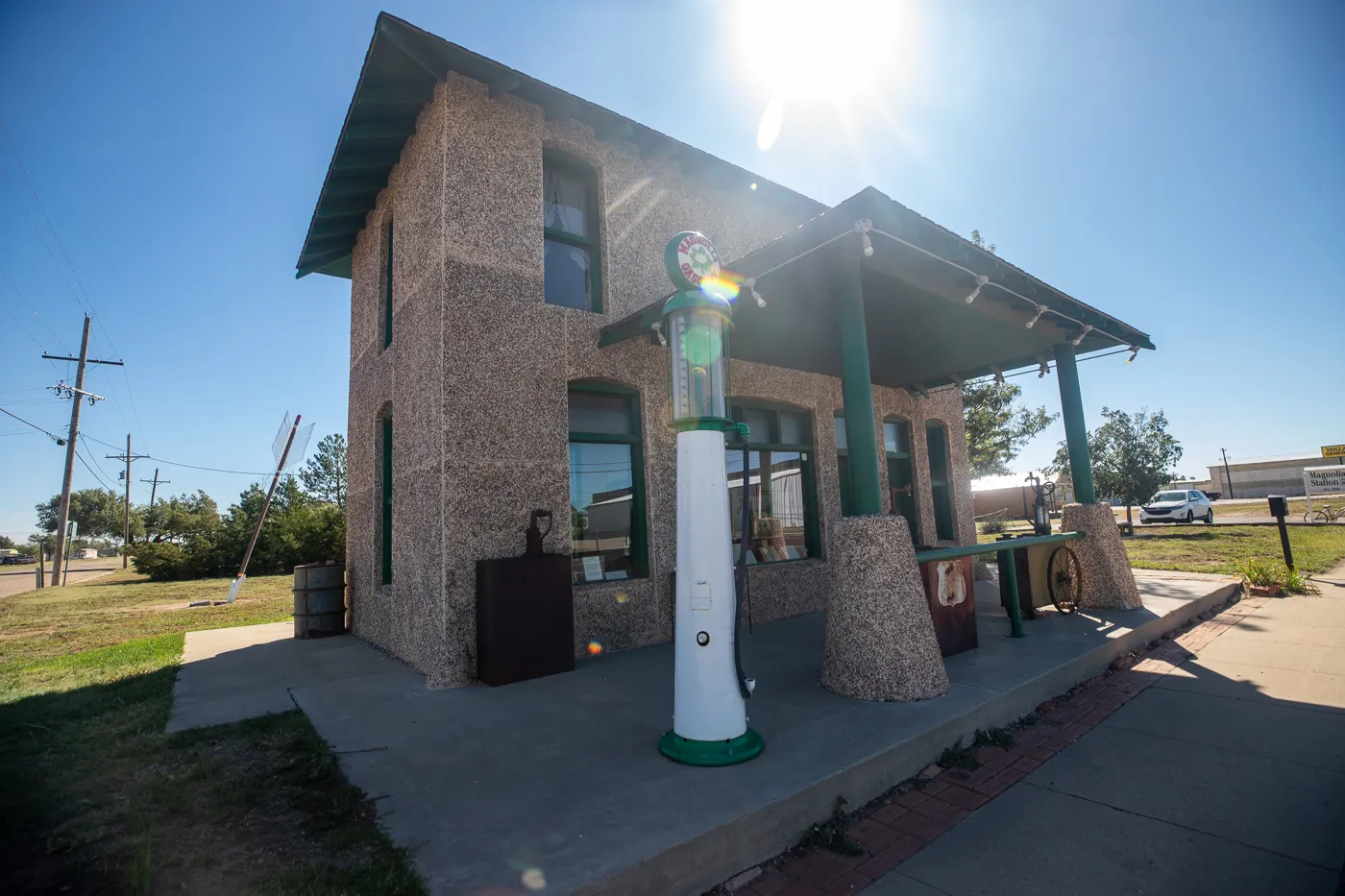 Magnolia Gas Station in Vega, Texas Route 66