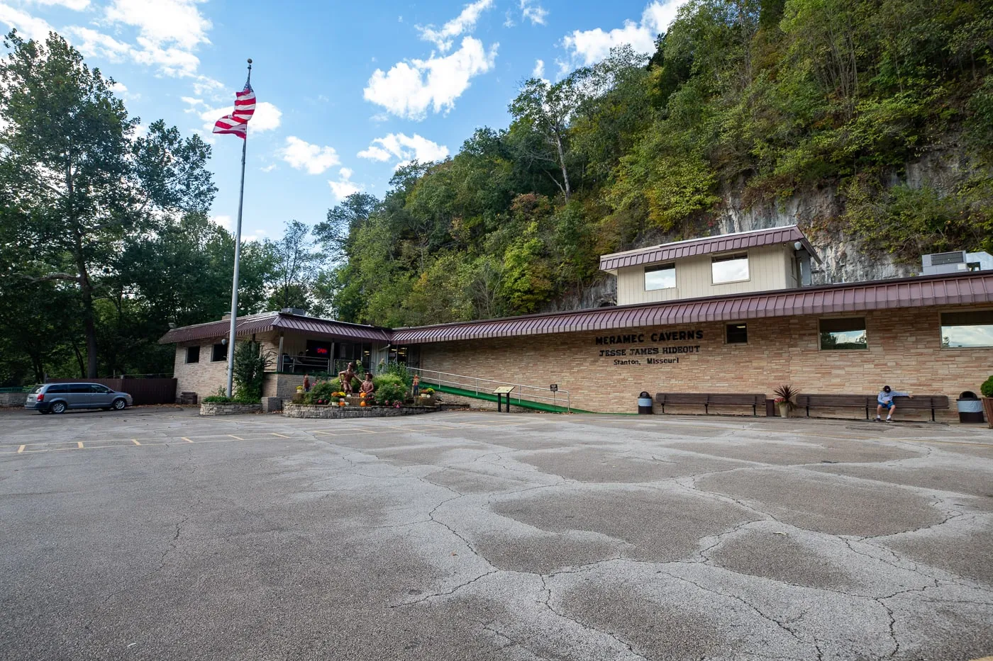 Meramec Caverns in Sullivan, Missouri Route 66 tourist attraction