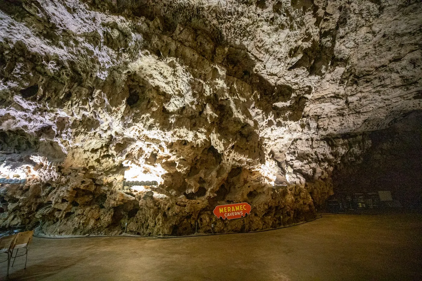 Meramec Caverns in Sullivan, Missouri Route 66 tourist attraction