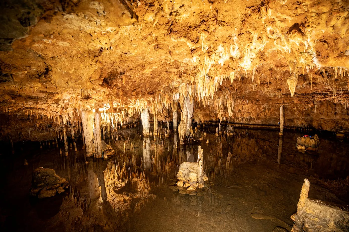Meramec Caverns in Sullivan, Missouri Route 66 tourist attraction